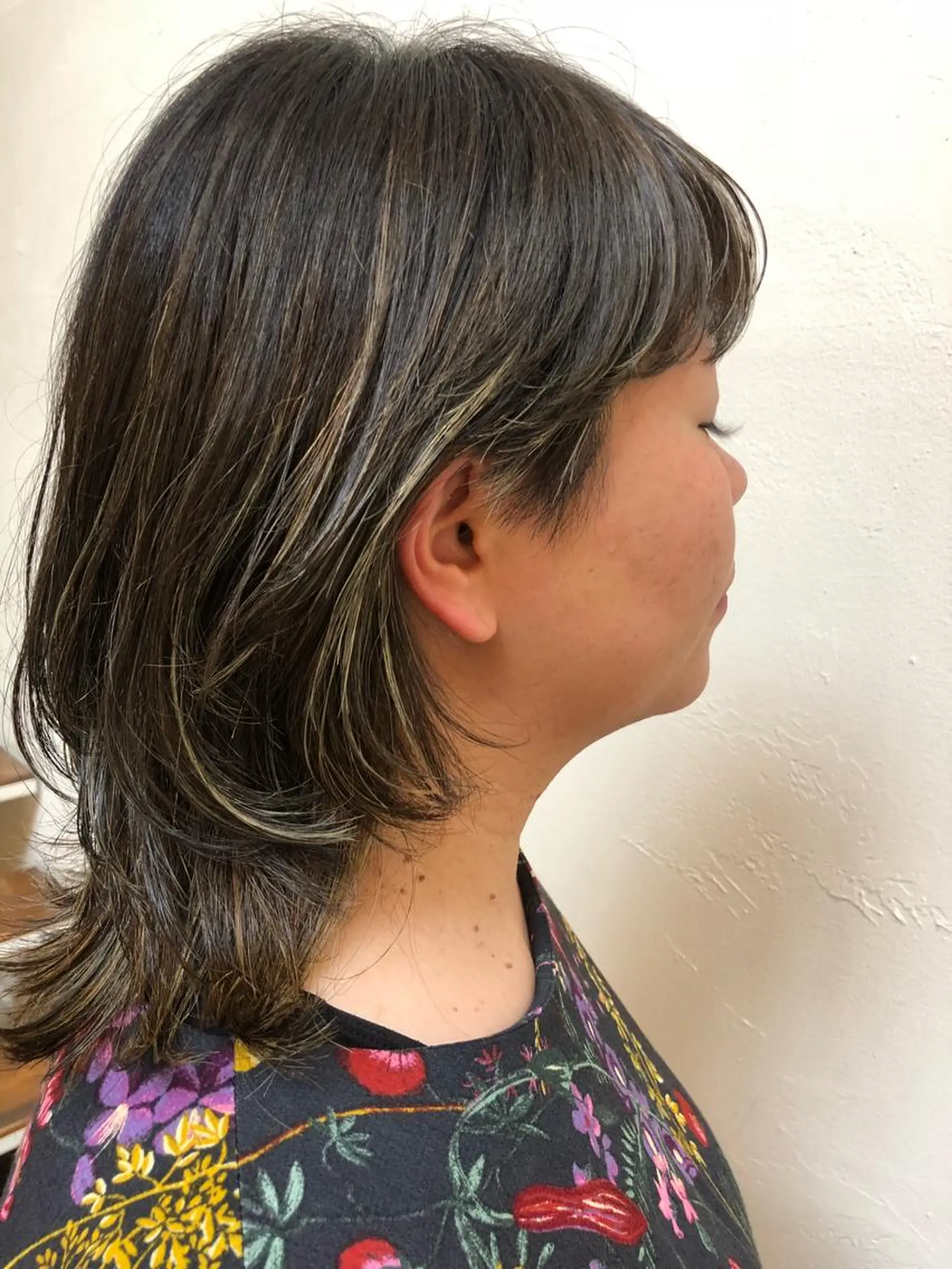 ミディアム カラー ハイライトカラー ハイライト luve heart's And Be  minamisemba所属・脇坂 佳世の眉毛・アイブロウイメージ