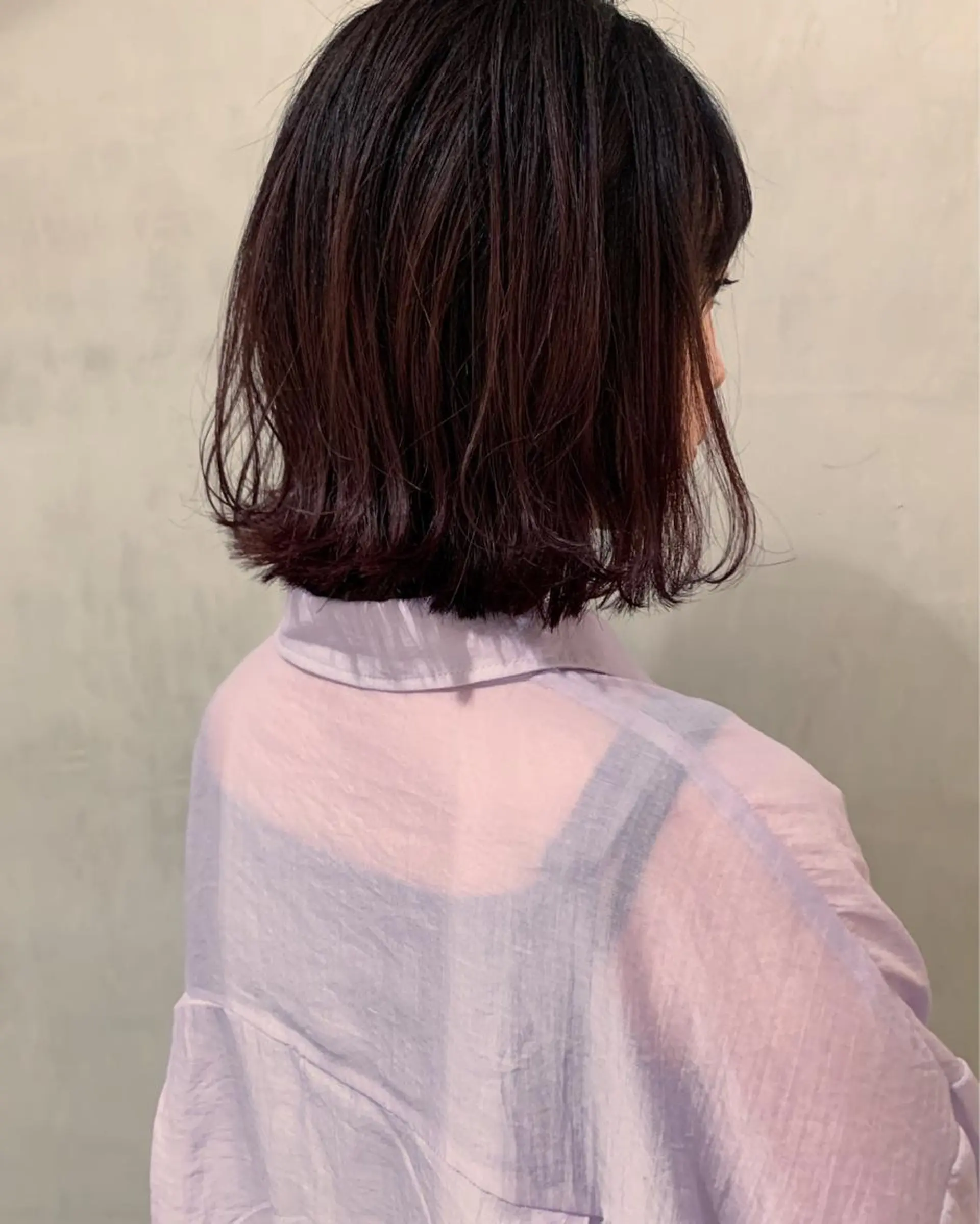 ミディアム カラー カット ヘアカラー トリートメント アンニュイヘア🪽 ayumiのヘアスタイル