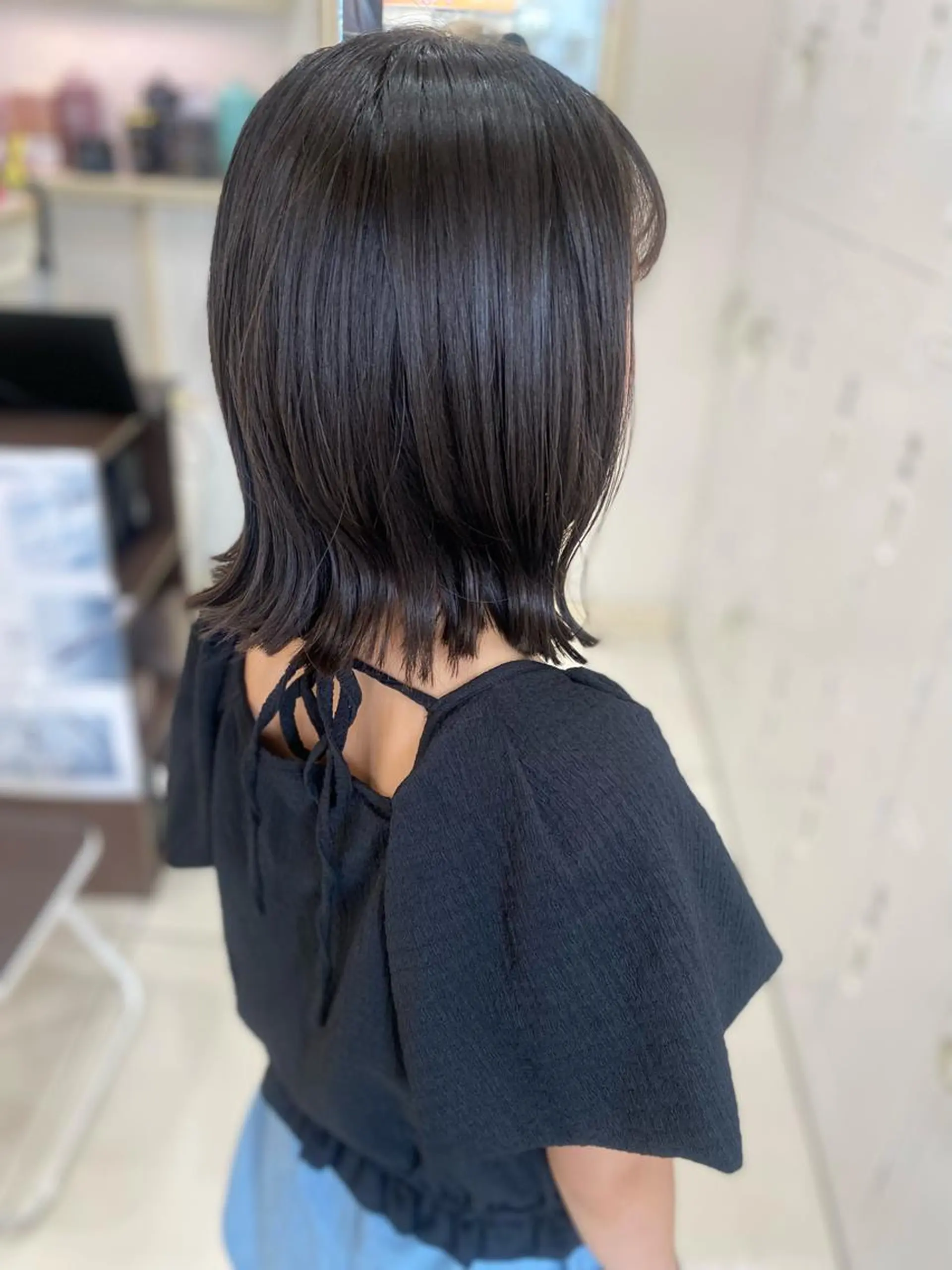 ミディアム Ash志木/TOP 宮崎 瑠菜のヘアスタイル