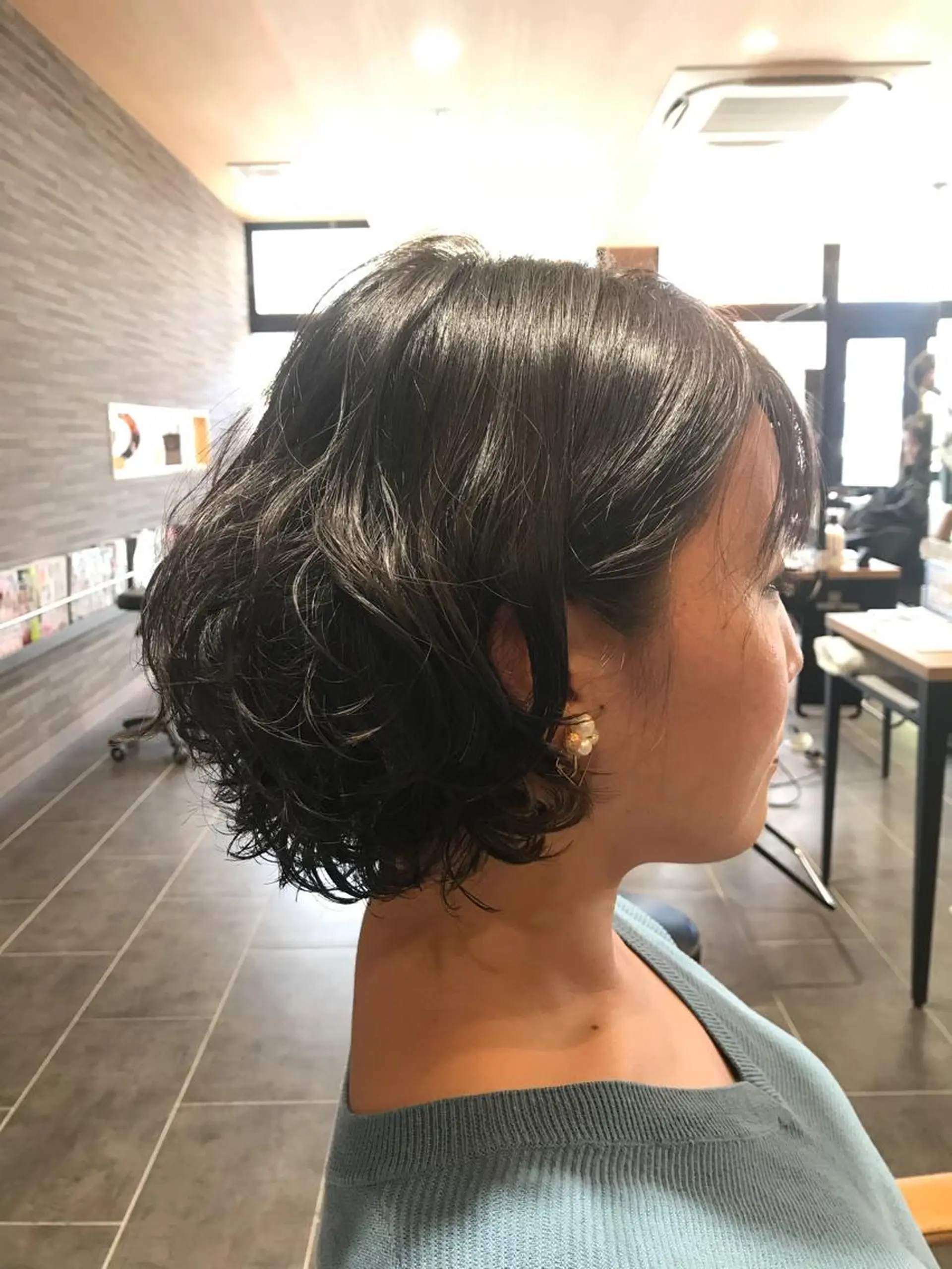 ショート パーマ ému エミュ　hair &spa所属・近藤 みゅうまのヘアスタイル