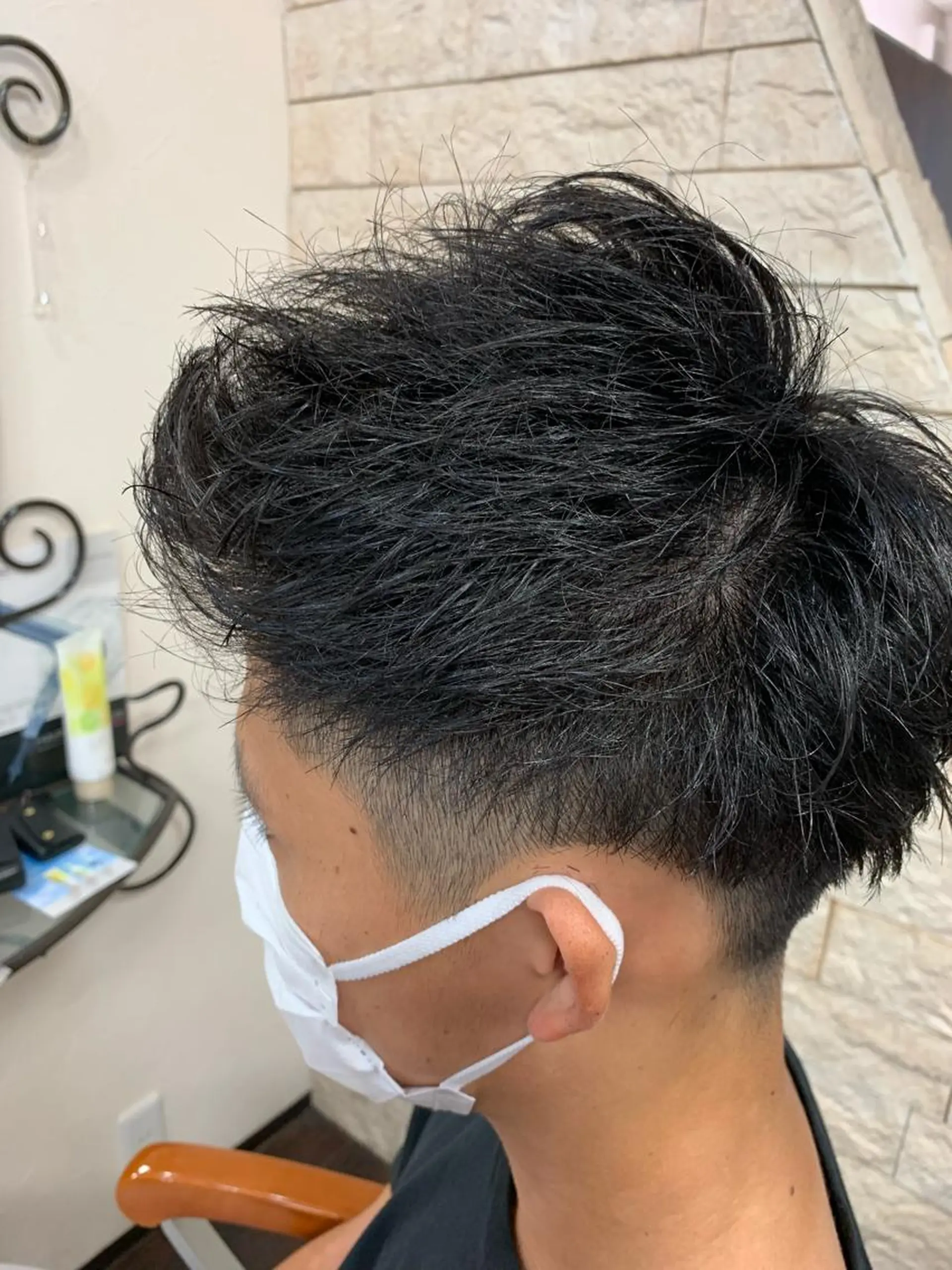 メンズ モヒカン カット ベリーズ所属・田中 拓夢のヘアスタイル