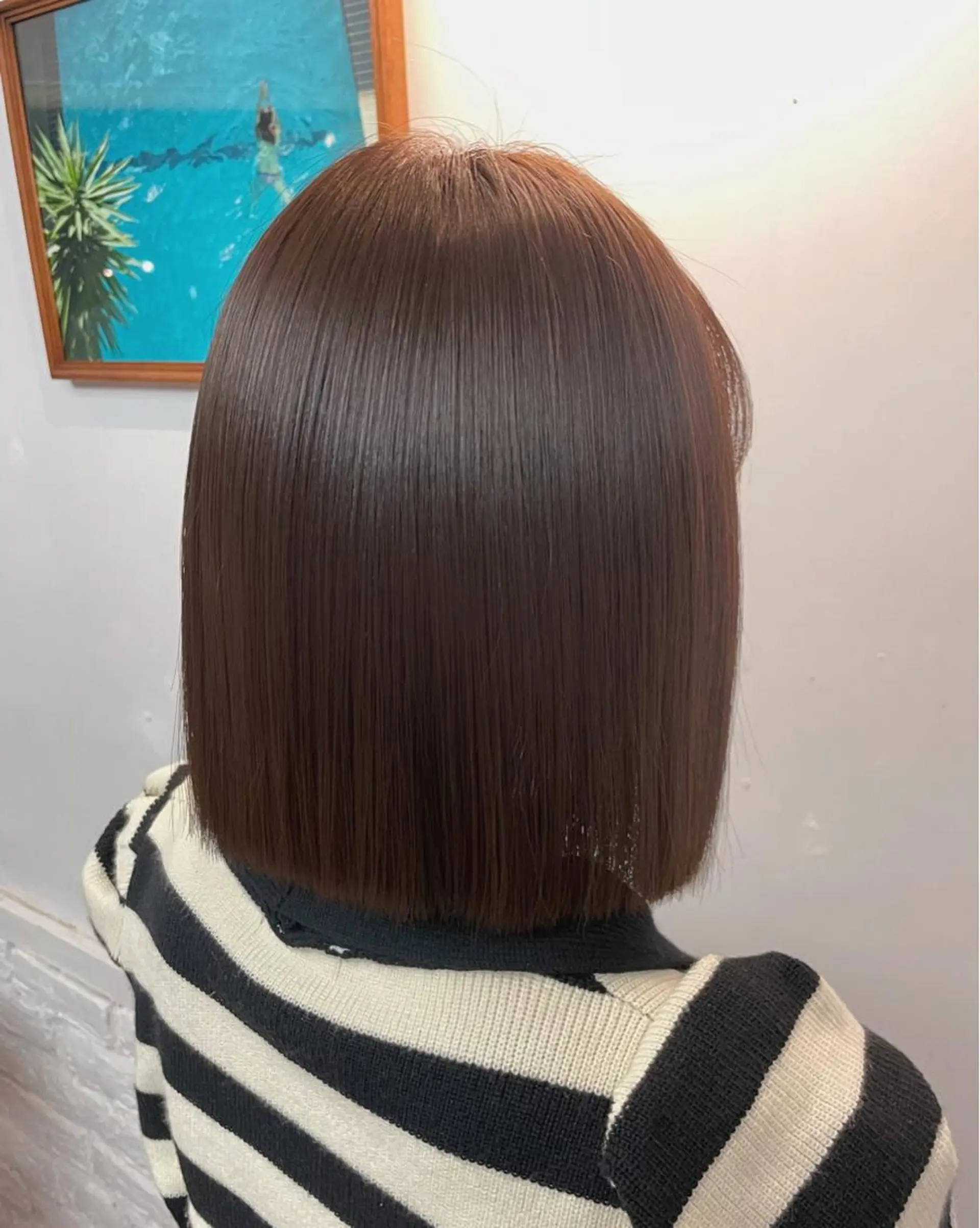 ショート 切りっぱなしボブ ボブ 🇰🇷カラーリスト ショウ🇰🇷のヘアスタイル