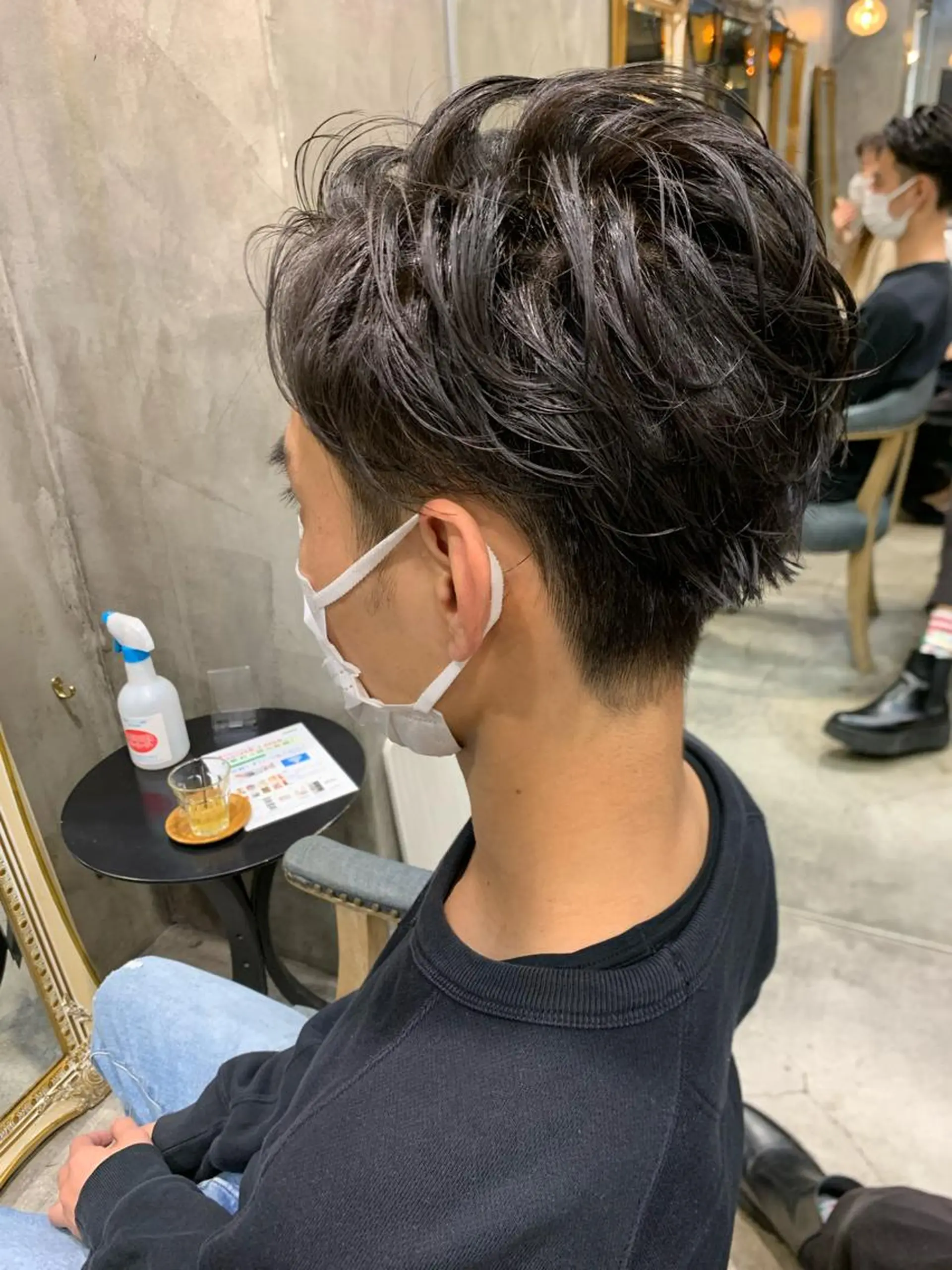 パーマ メンズ カット パーマ GO TODAY 原宿本店所属・🎁曲がる縮毛矯正 /DAIKIのヘアスタイル