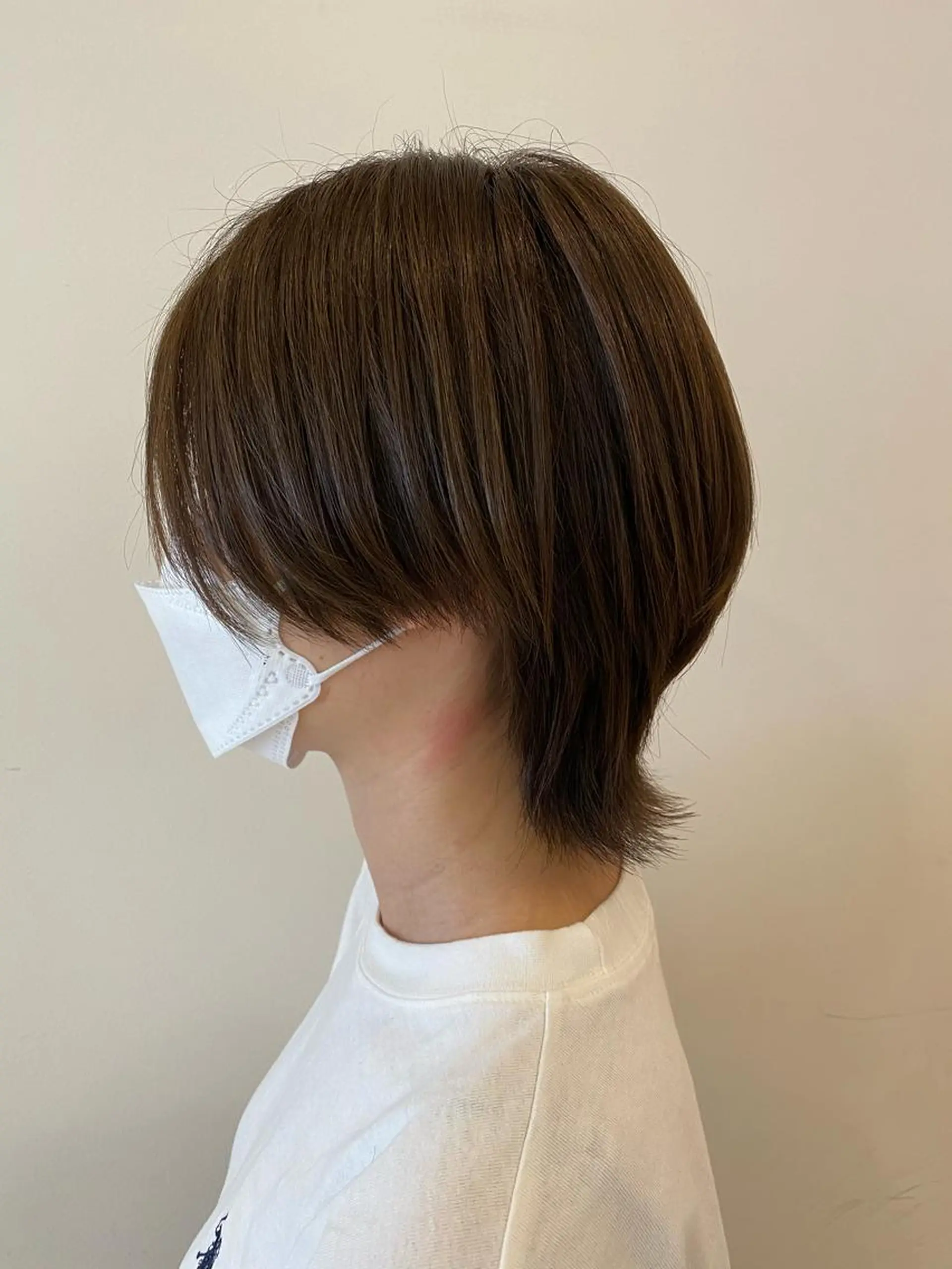 ショート ショートヘア ウルフカット 🫧顔周りカット 🫧樫村優香のヘアスタイル