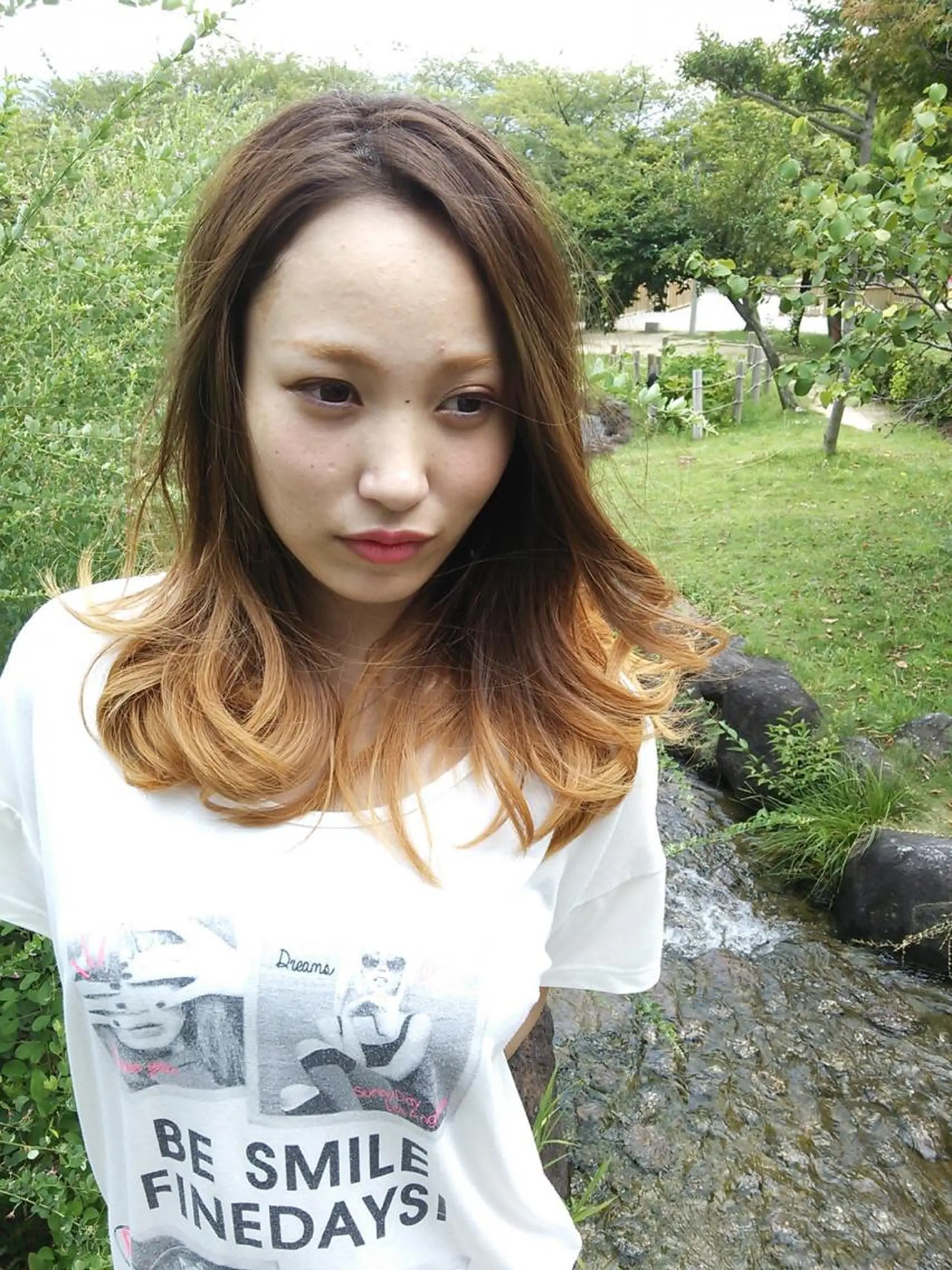 セミロング カラー マツエク・マツパ 黒木 健悟のヘアスタイル