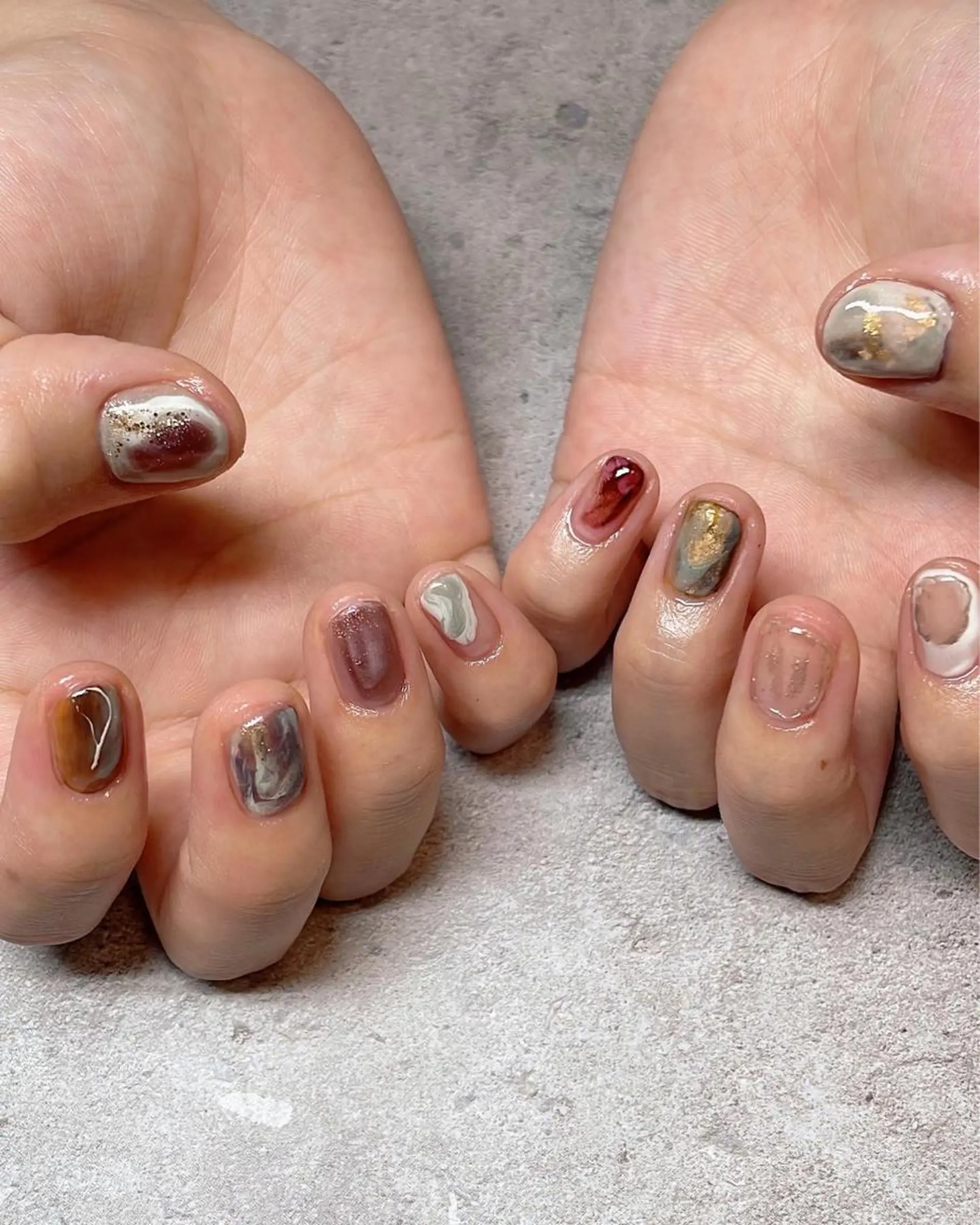 ネイル nail salon Farbe〜ファルべのネイルデザイン