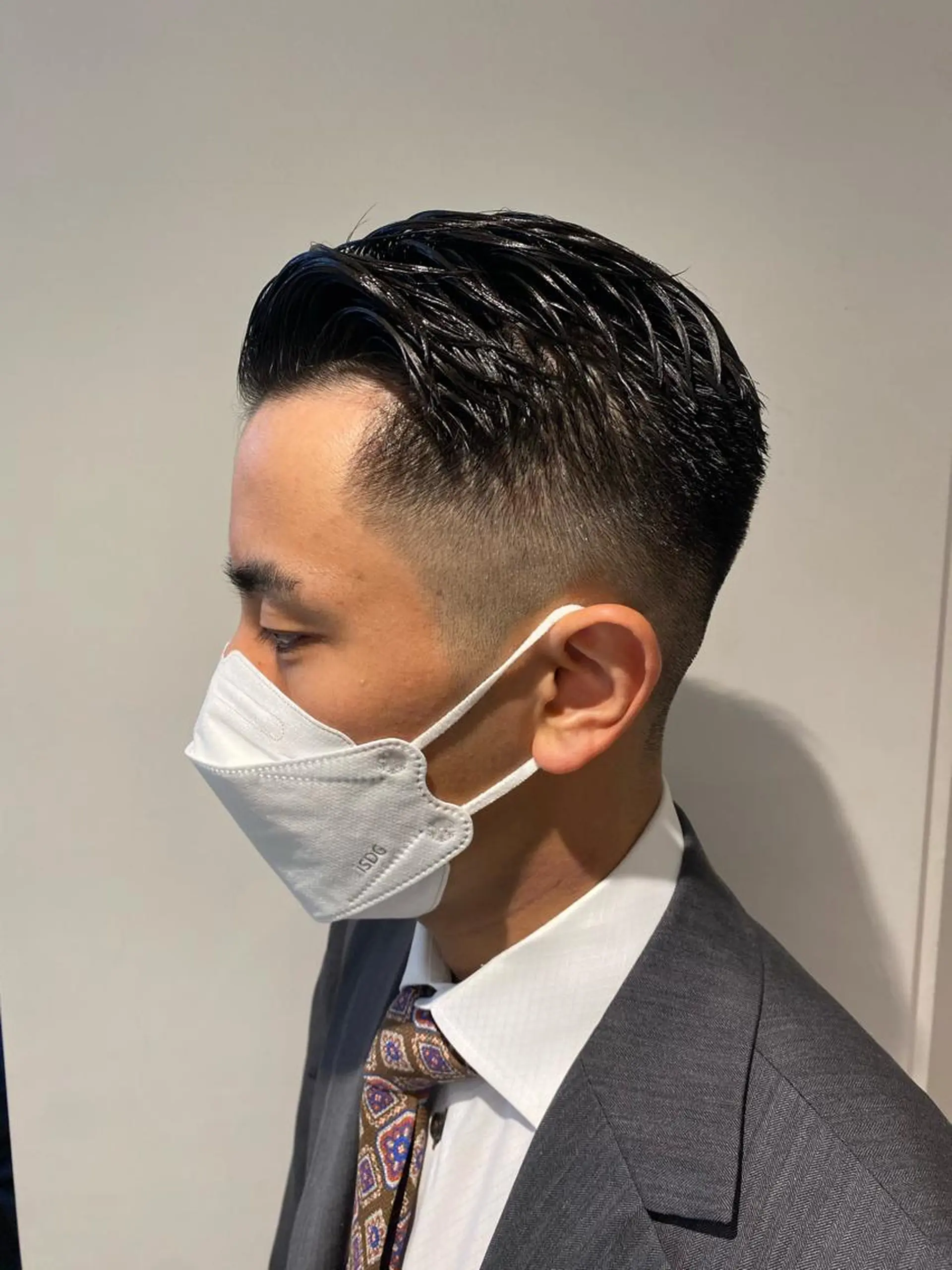 ショート メンズ ビジネス カット NICHE HAIR所属・🤎NICHE 🤎 🌈坂口拓斗🌈のヘアスタイル