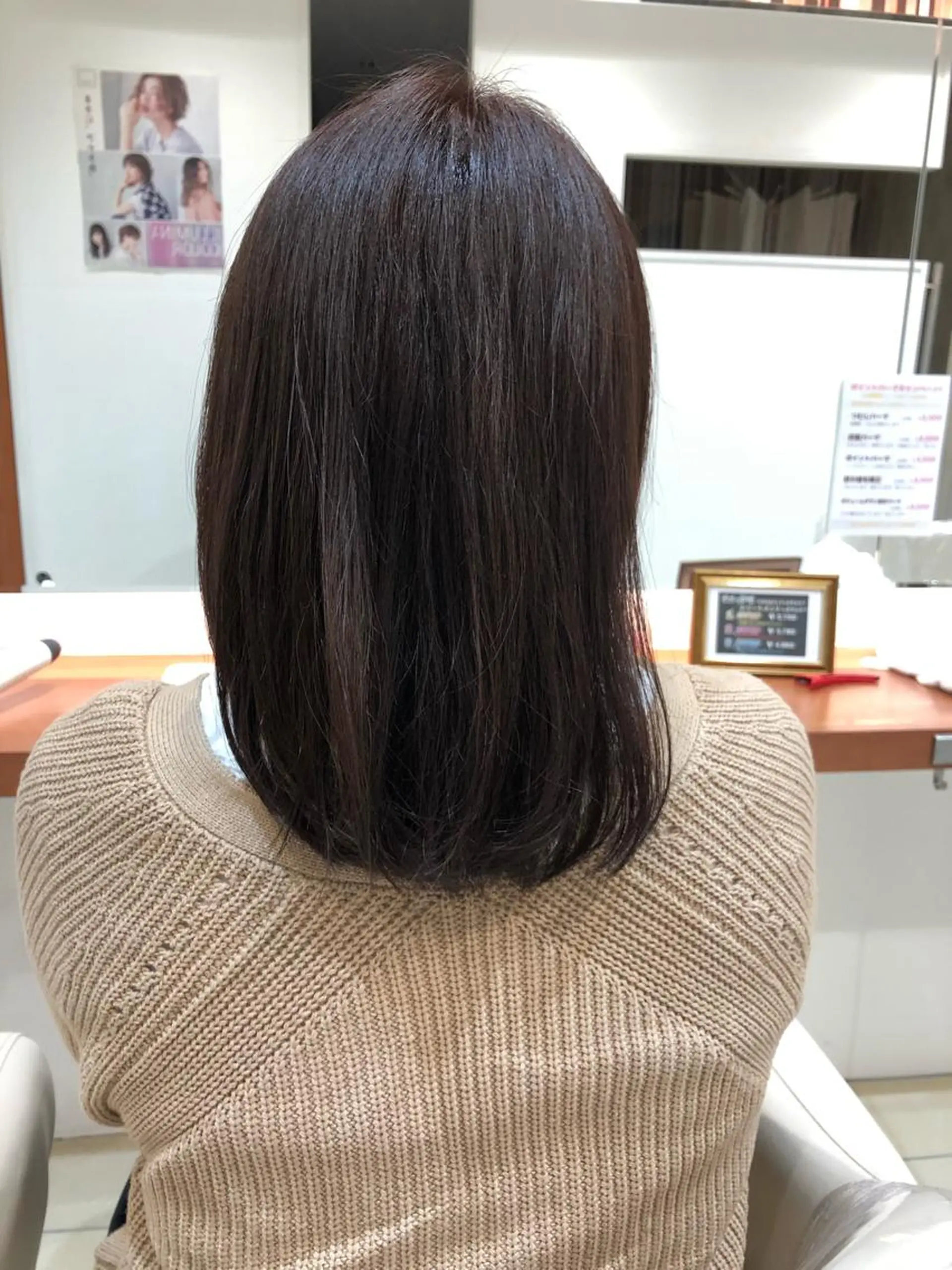 セミロング カラー 【大人ショート/ボブ モデル募集】　Seiのヘアスタイル