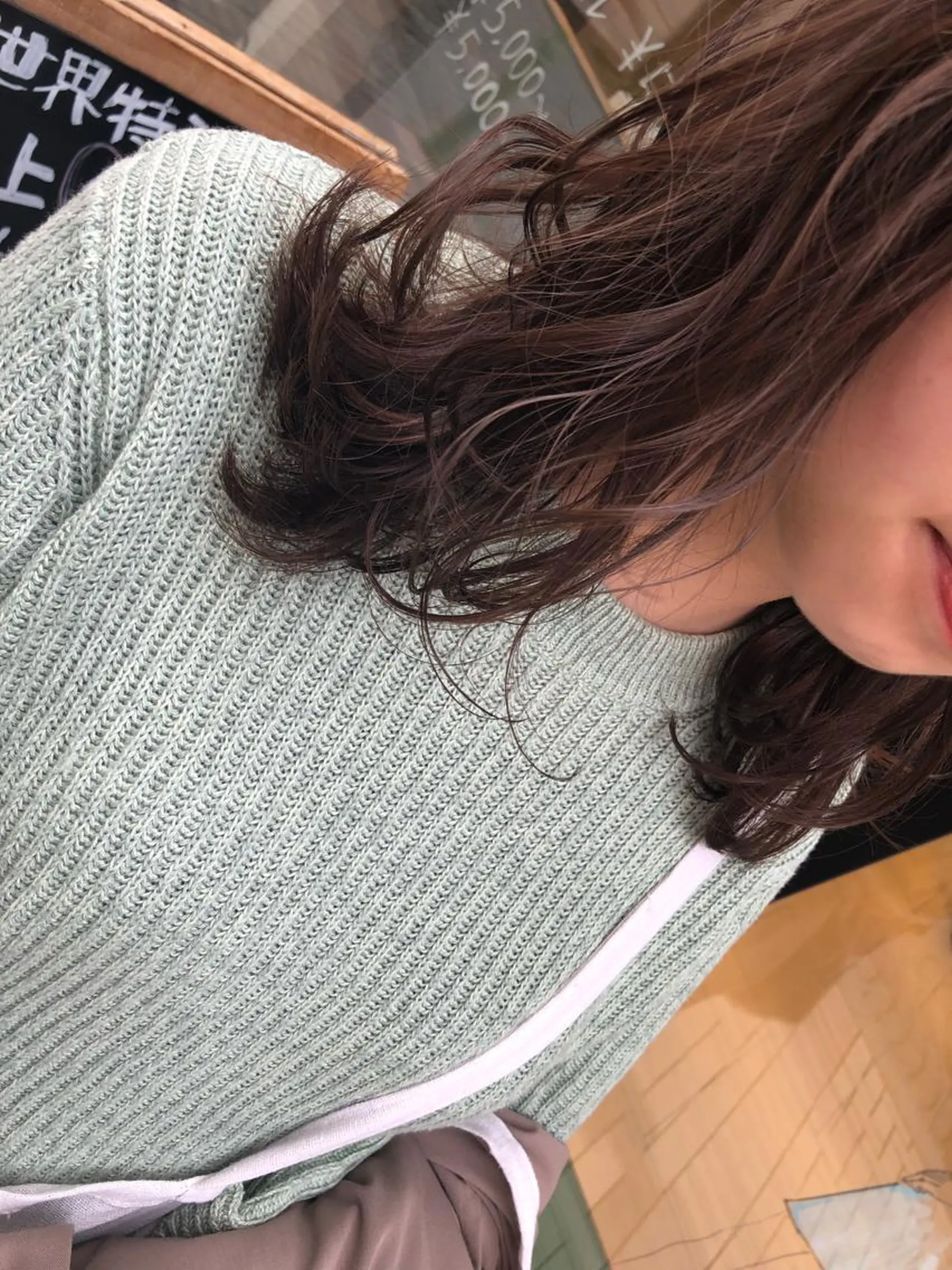 ミディアム 樋渡 侑希のヘアスタイル