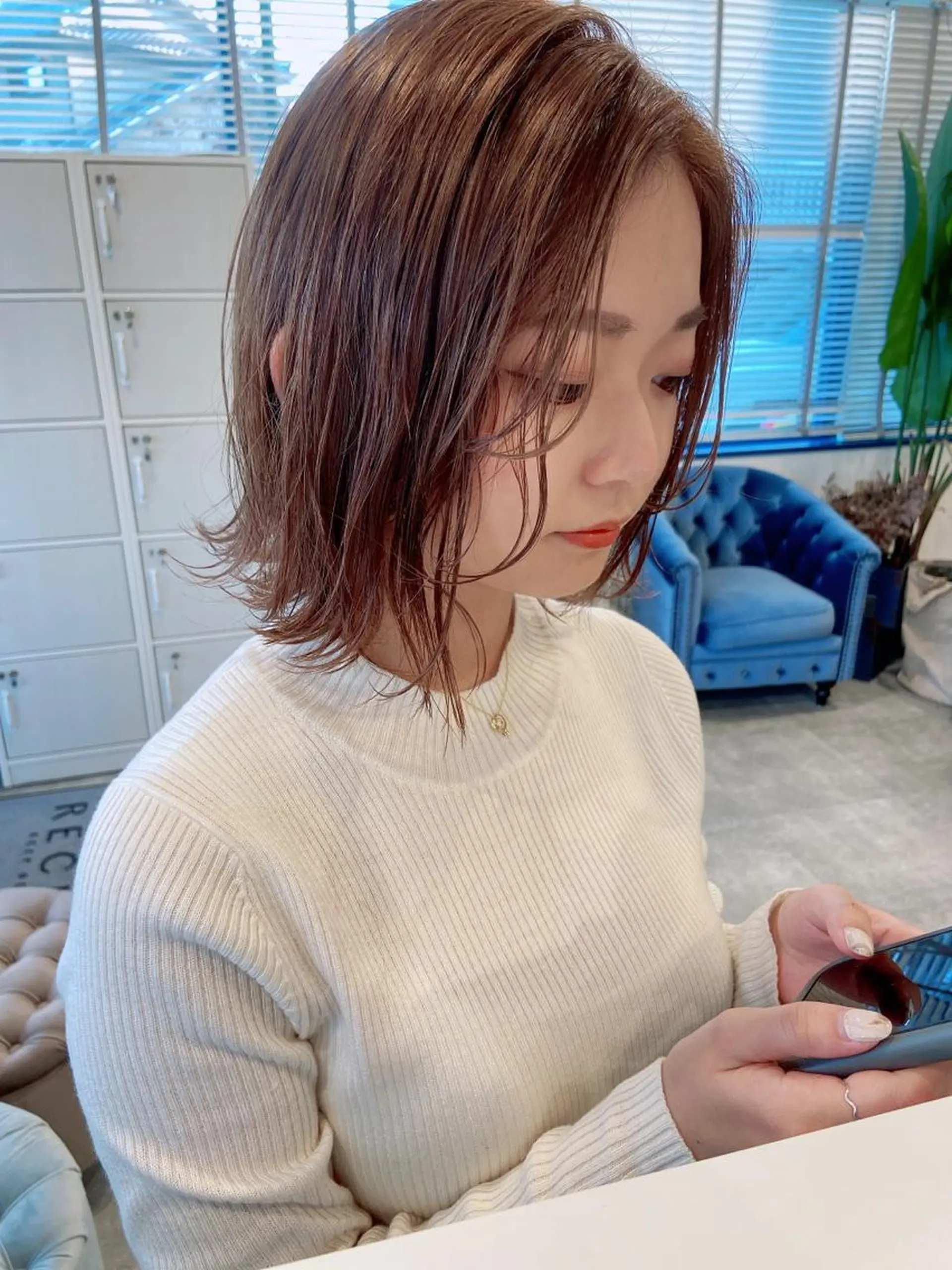 ショート カラー ベージュカラー ブリーチ ブリーチなしカラー TECHRISE刈谷所属・田中 大貴のヘアスタイル