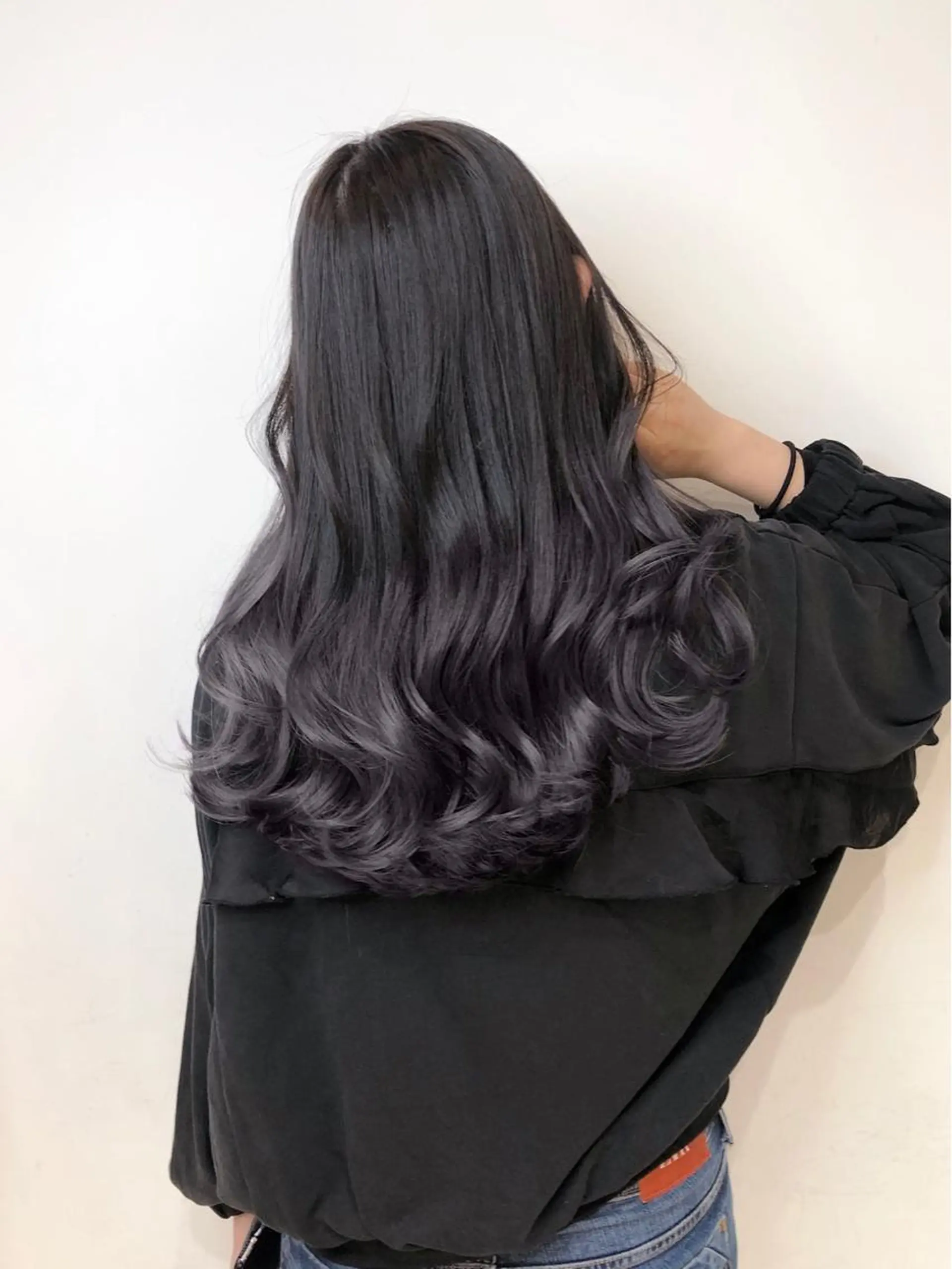 ロング カラー パーマ ヘアアレンジ アディクシーカラー 透明感カラー 【公式】amble luxe池袋東口🩷のヘアスタイル