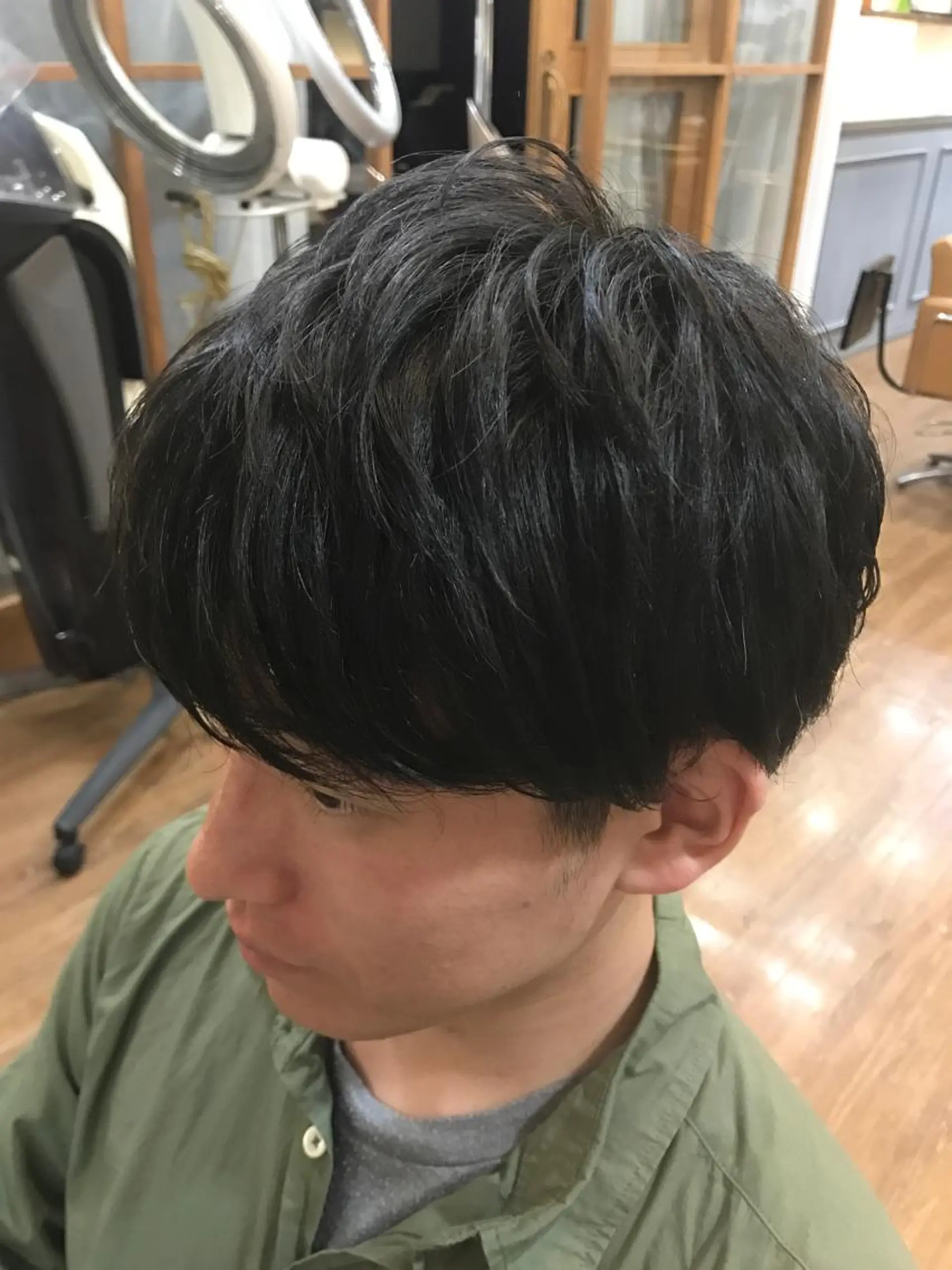 メンズ ひろせ かなのヘアスタイル