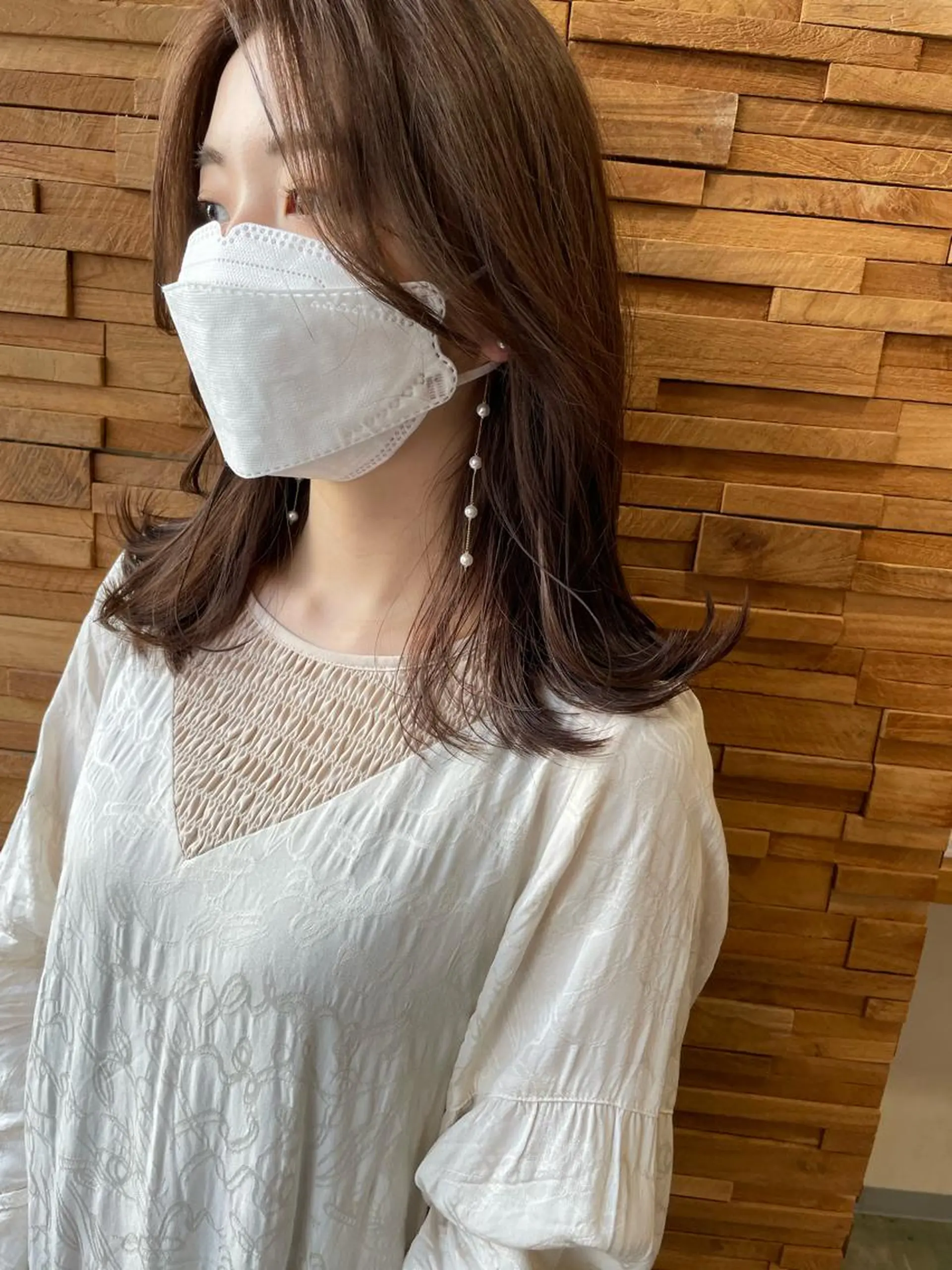 ミディアム カラー カット ヘアカラー little×PORTO sannomiya所属・福田 ジュンキのヘアスタイル