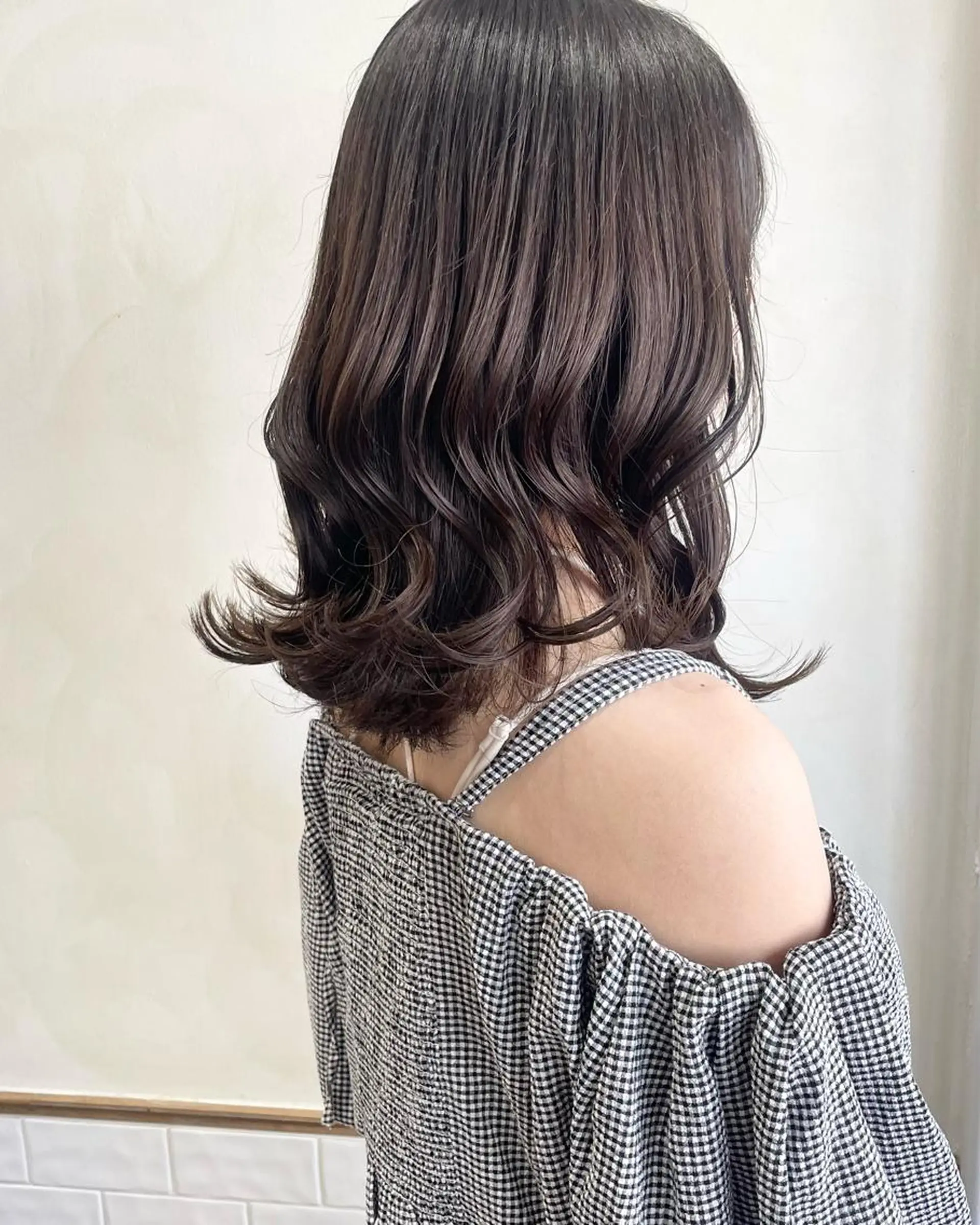 ミディアム カラー オリーブカラー ⌇ROMEO京橋店⌇ 鎌谷明星🪷のヘアスタイル