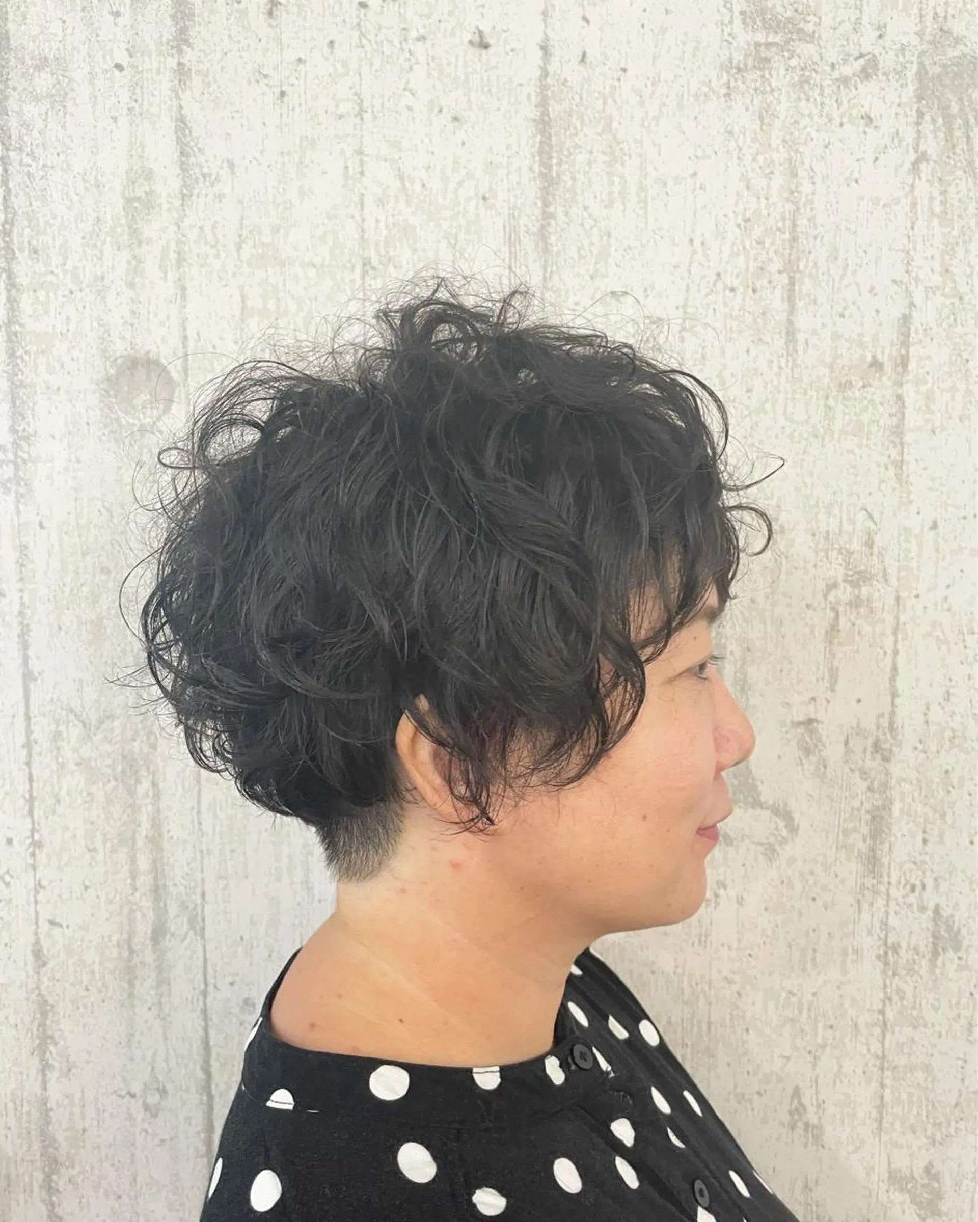 ショート カット パーマ ヘッドスパ ヘアセット 【店長】ショート 似合わせ🦩相羽里美のヘアスタイル