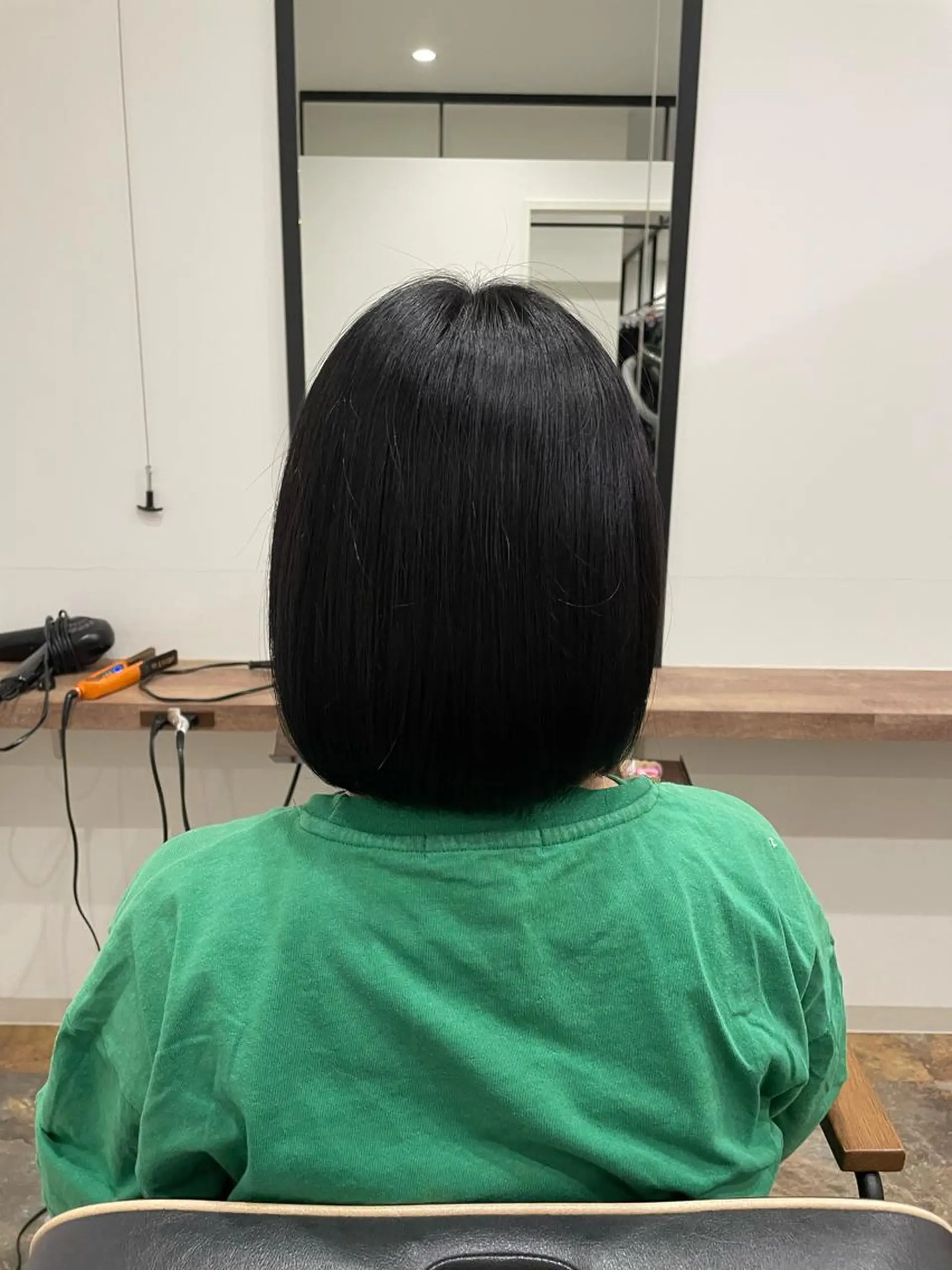 ミディアム ヘアカラー CHESS所属・星 優南のヘアスタイル