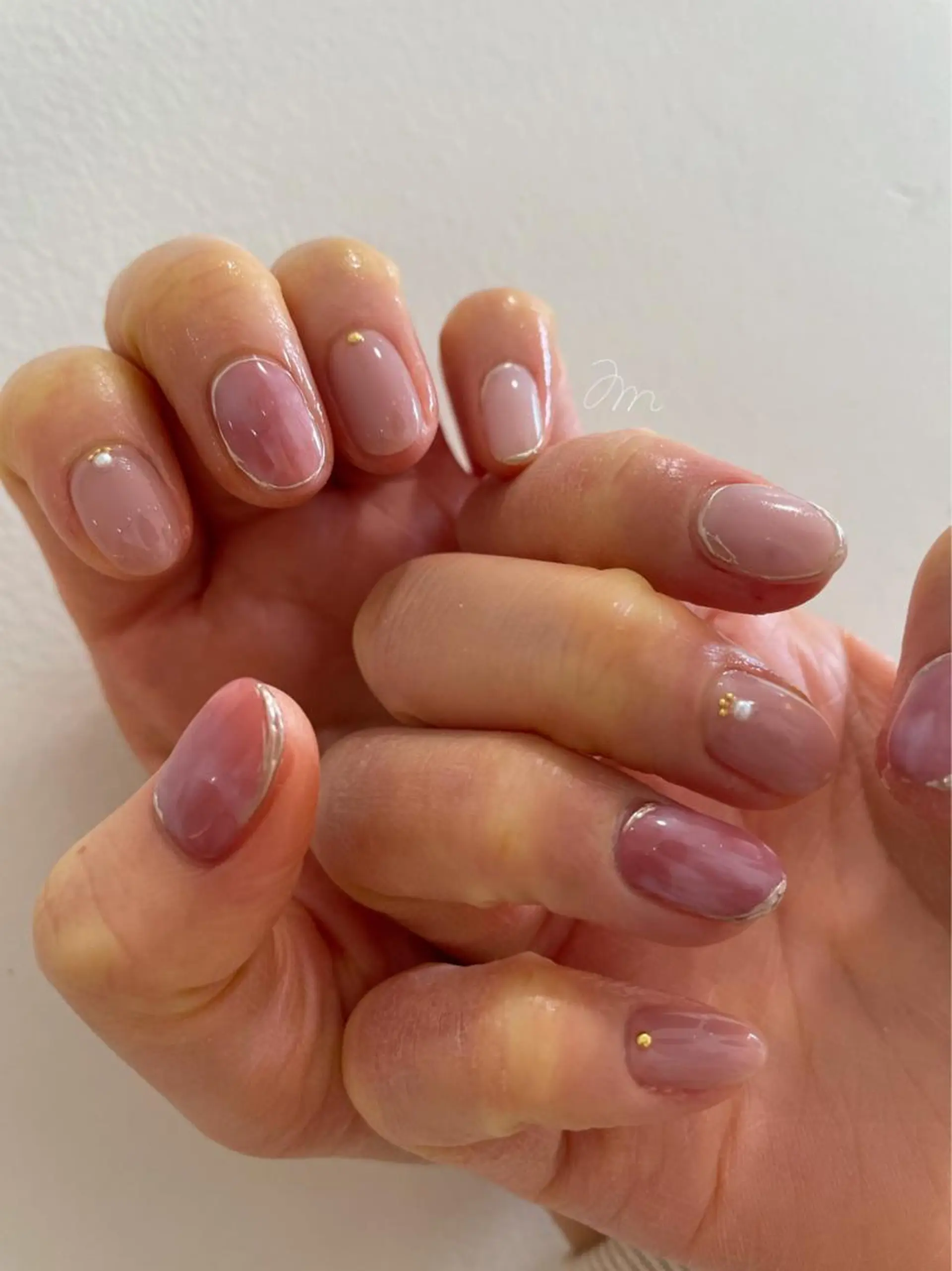 キッズ ネイル ピンク feey ⁑erinaのネイルデザイン