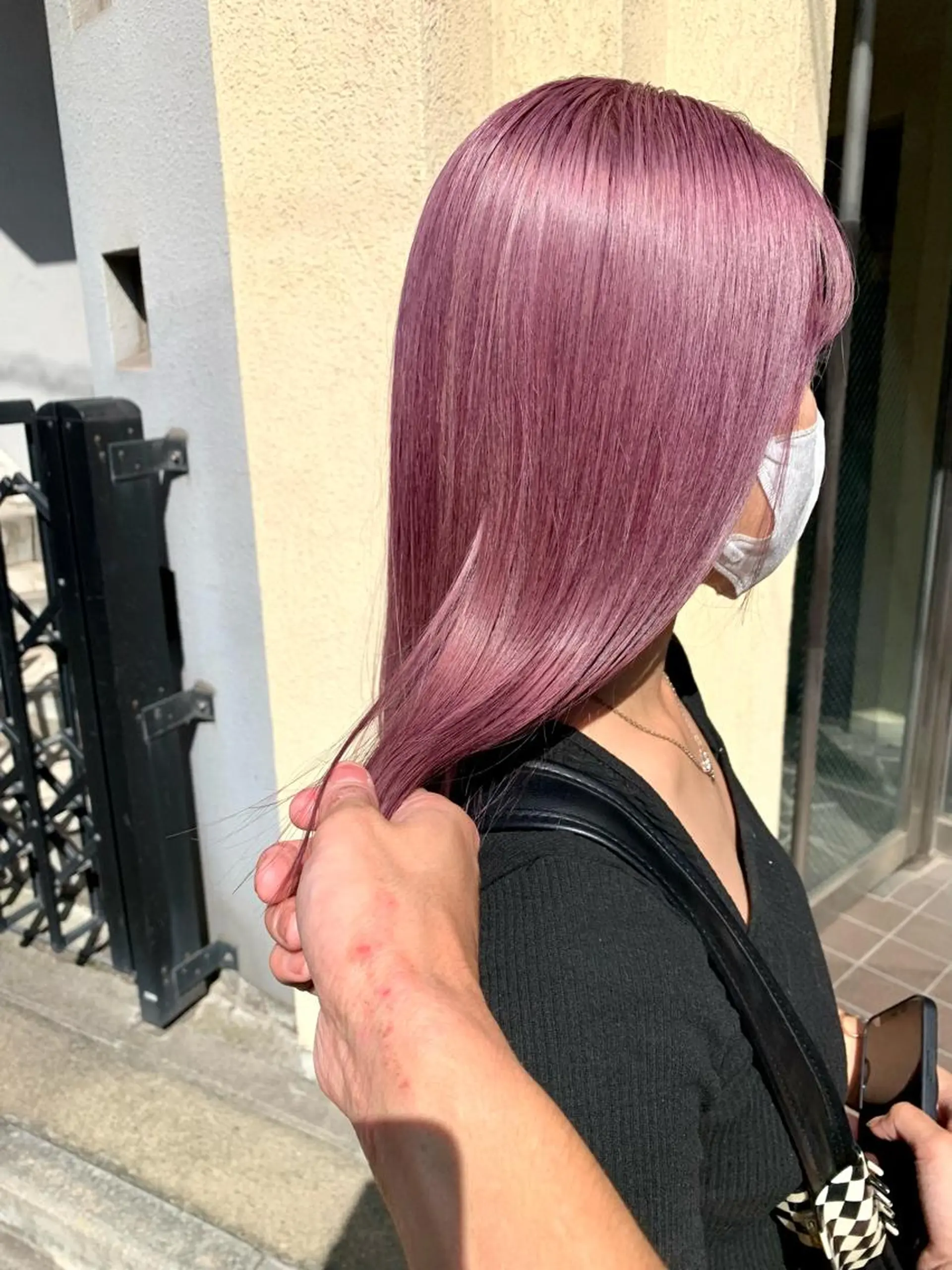 ロング カラー ヘアアレンジ ヘアカラー トリートメント ヘアセット ハイトーン/美髪矯正 🍃大江拓実のヘアスタイル