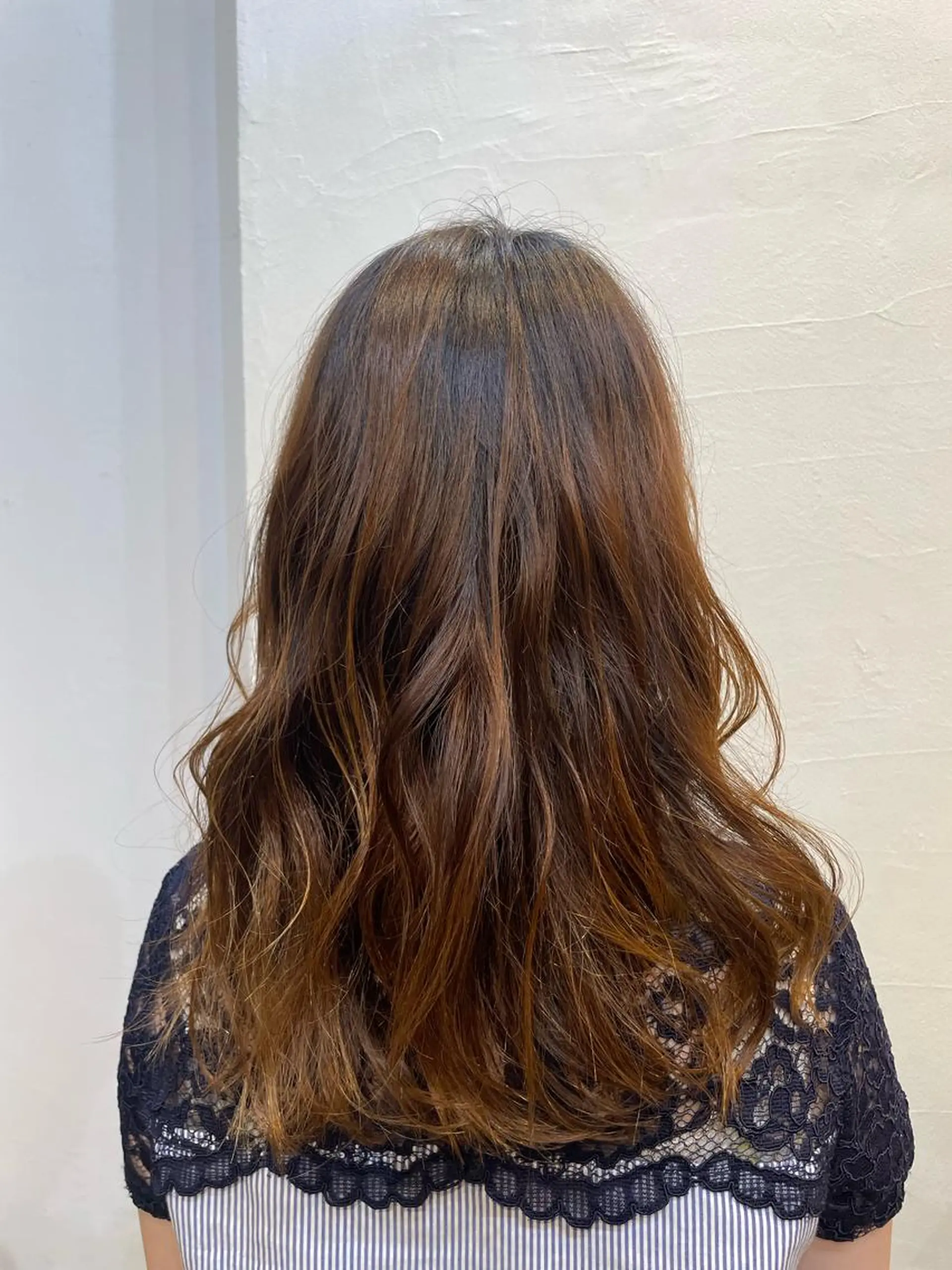 ロング 似合わせカットNo1 いちば　ゆなのヘアスタイル