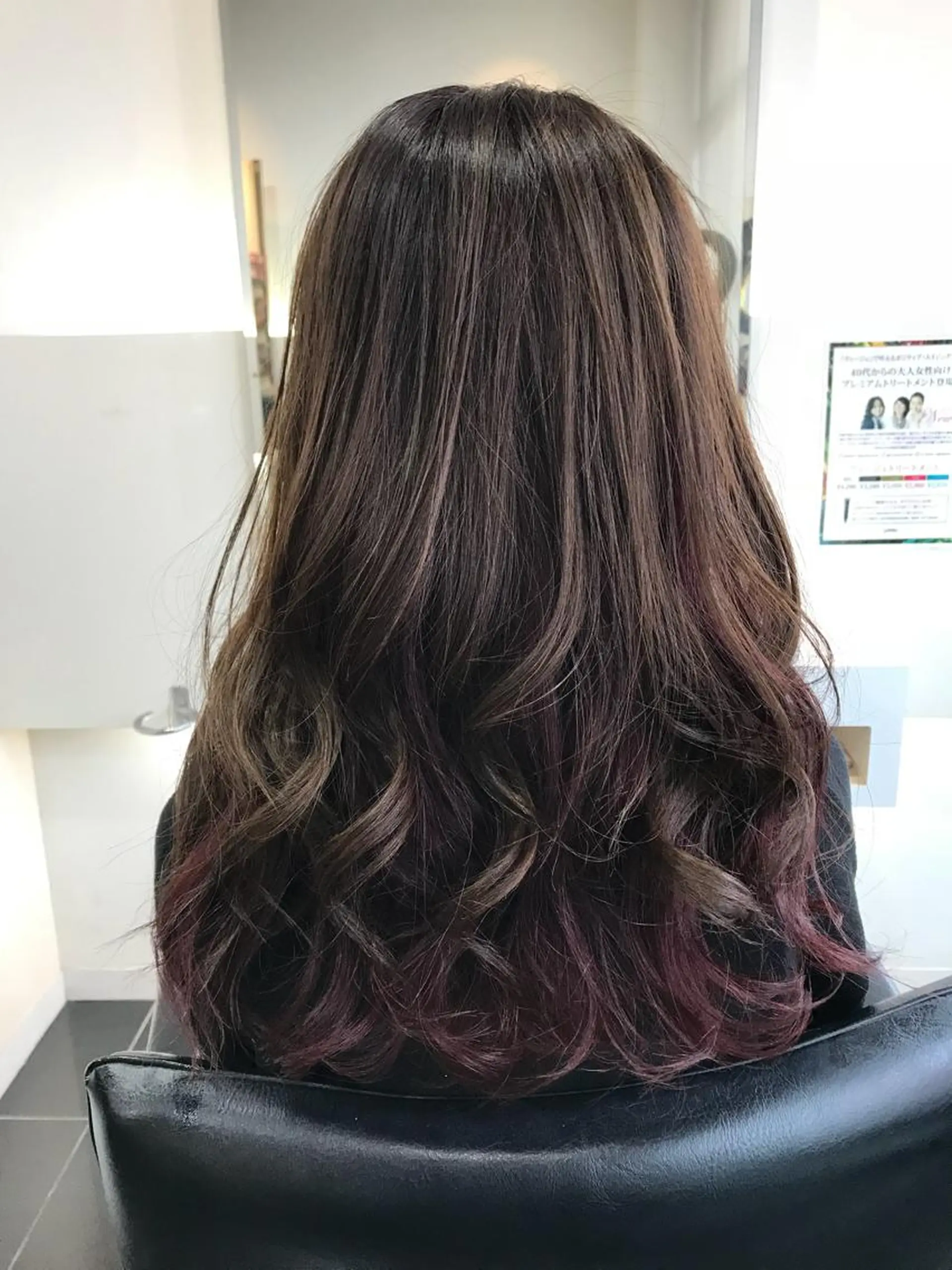 ロング カラー 関口 友行のヘアスタイル