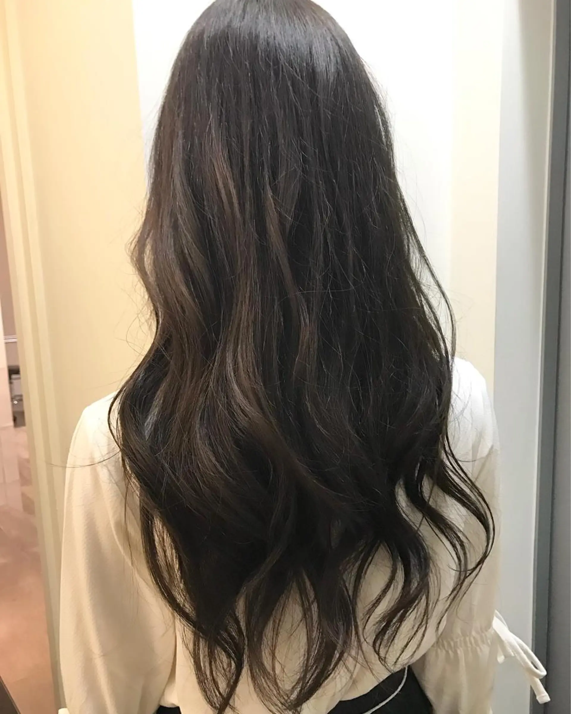 ロング カラー パーマ ヘアアレンジ 骨格診断🍒似合わせ ヘア🍒宮澤瑞穂のヘアスタイル