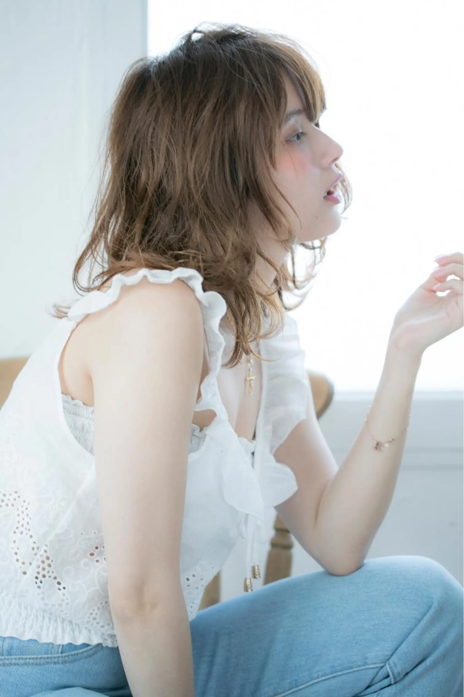 ミディアム ブリーチ指名 NO1🌈SAKIのヘアスタイル