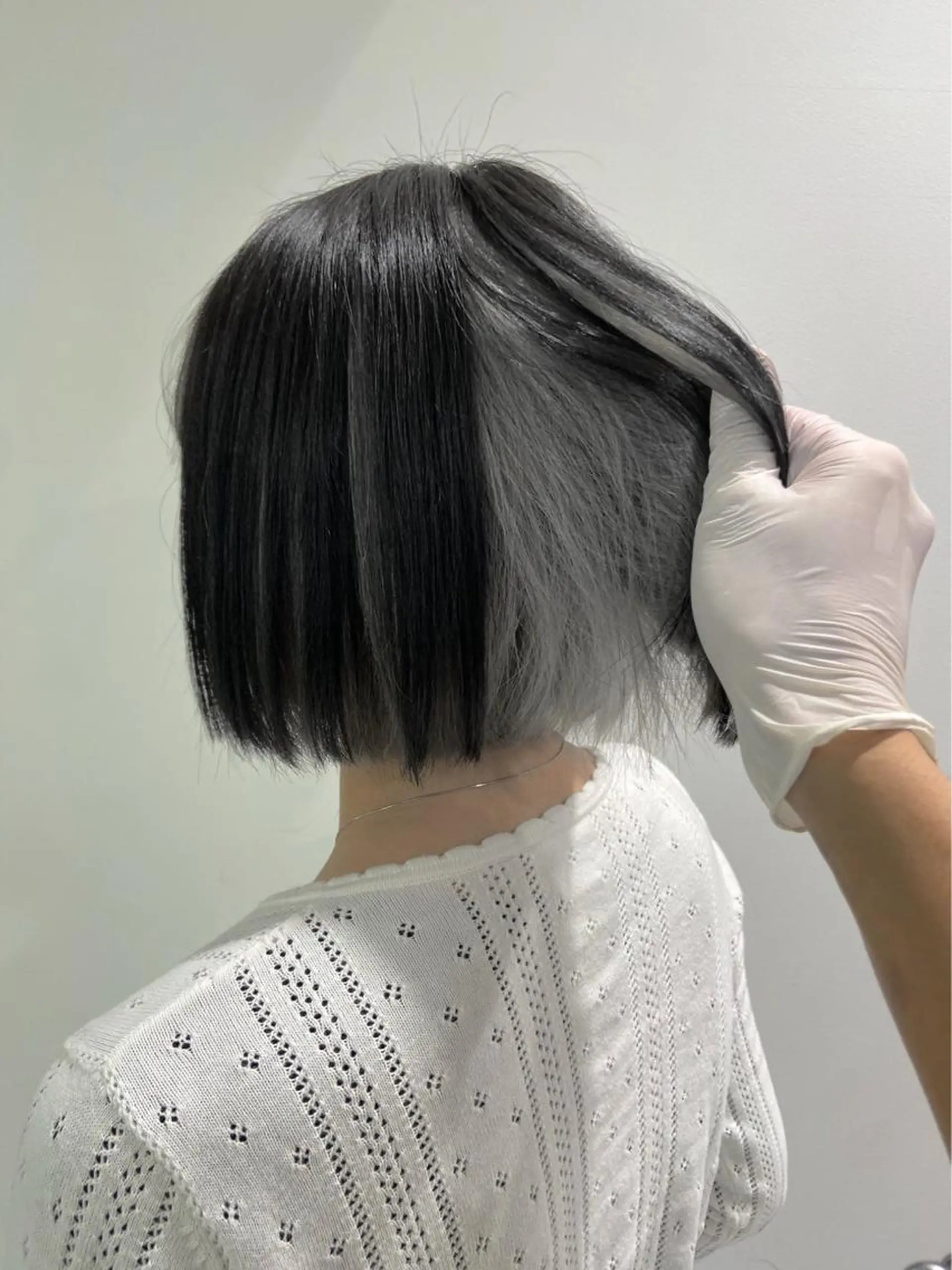 ショート カラー *モデル募集🤍横浜 透明感カラー🫧のヘアスタイル