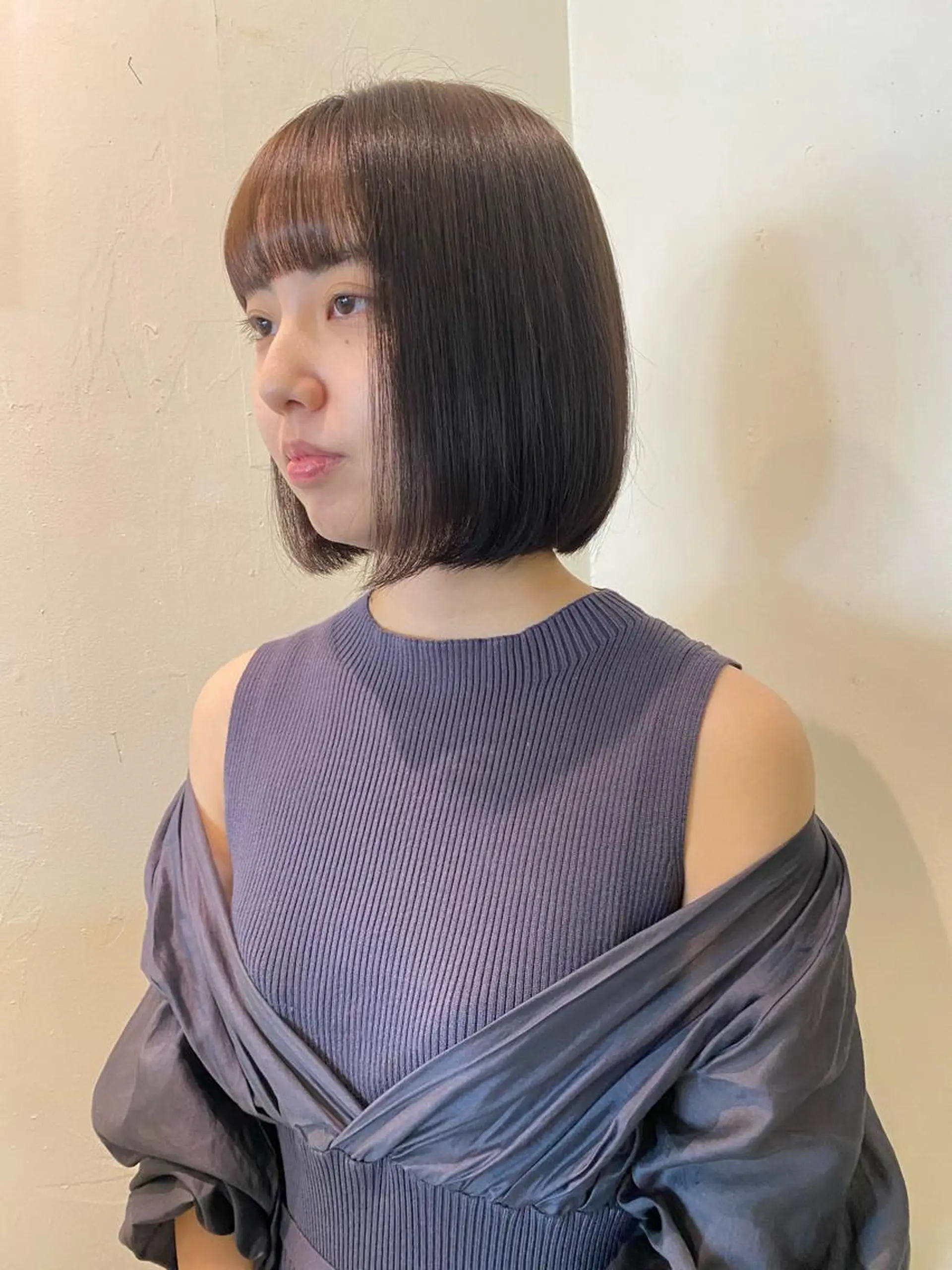 ショート カラー カット les baladins du miroir所属・🍃YURI 🍃のヘアスタイル