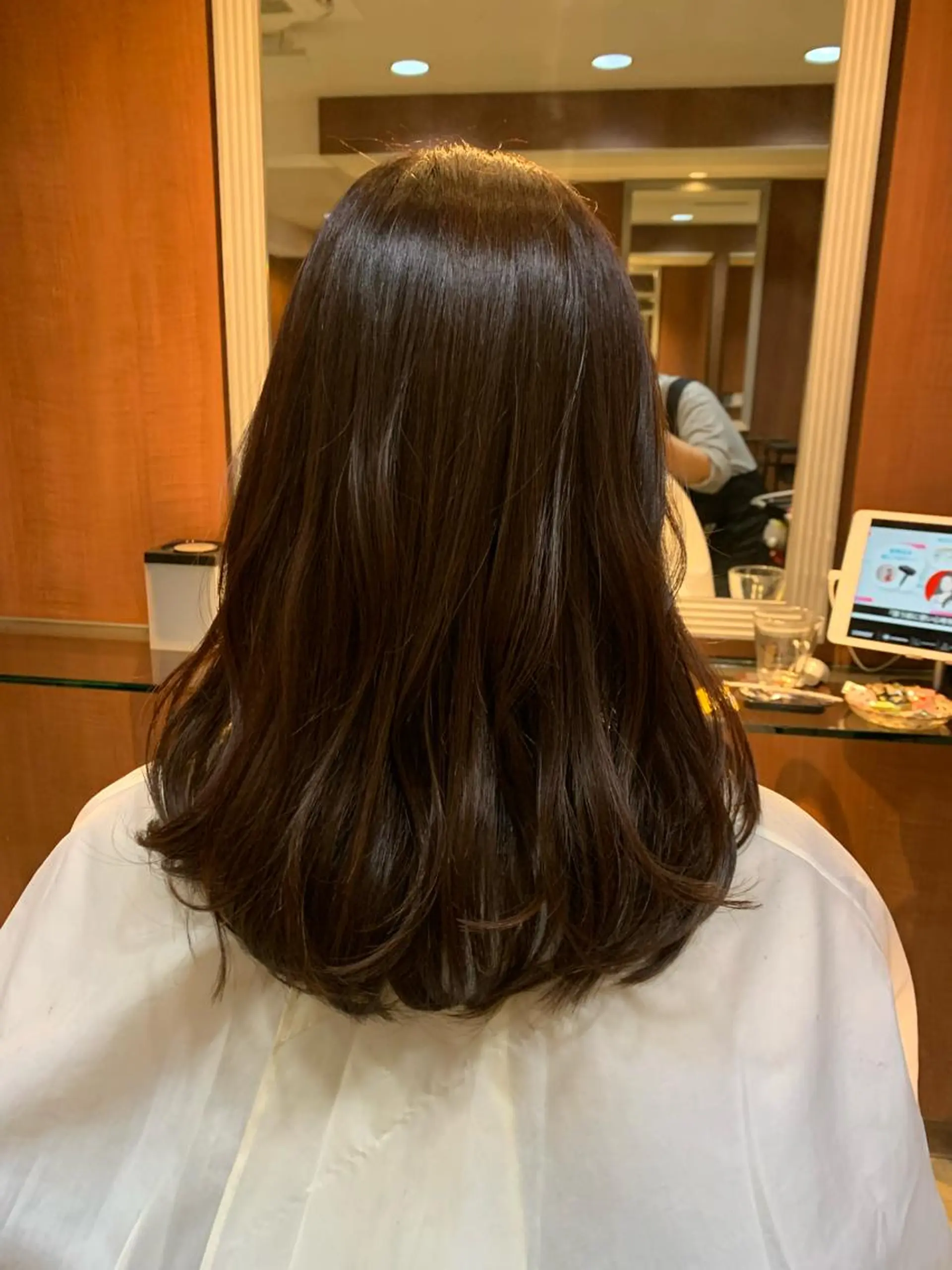 ミディアム カラー カット ヘアカラー トリートメント 武田尚子🌸 自然に仕上がる矯正のヘアスタイル