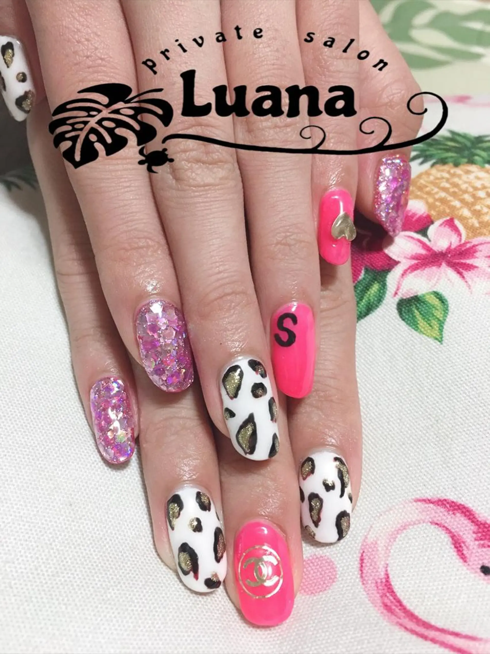 ネイル 自宅ネイルサロン ルアナのネイルデザイン