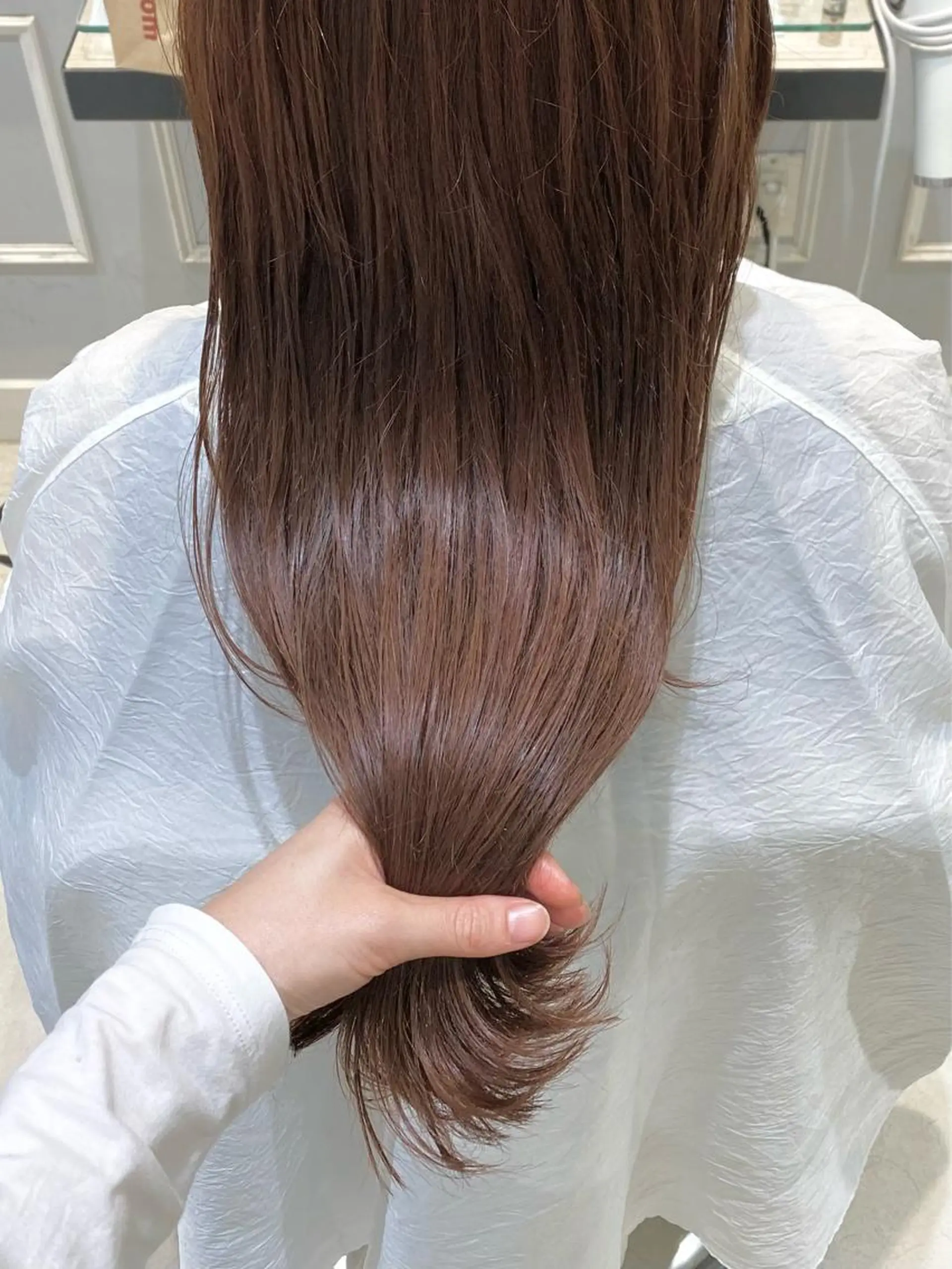 ロング 似合わせ艶髪カラー ❤️ハダユミのヘアスタイル