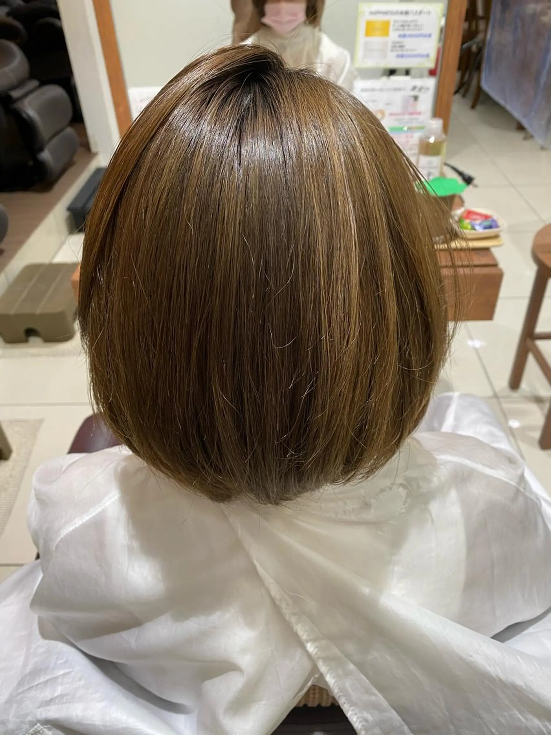 ショート BLENDby happiness所属・KAORU/絹髪 /髪質改善/奈良のヘアスタイル