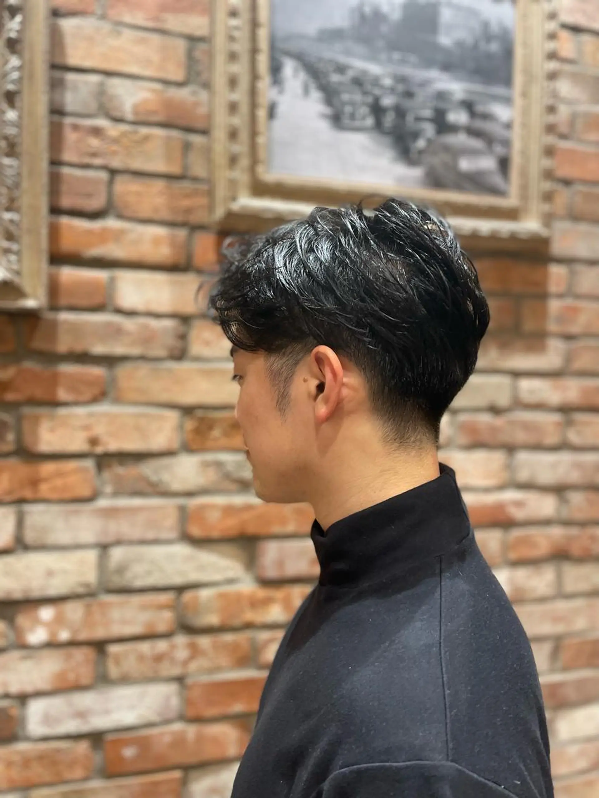 ミディアム ヒロ銀座　　　御徒町所属・ヒロ銀座　小林 透真のヘアスタイル