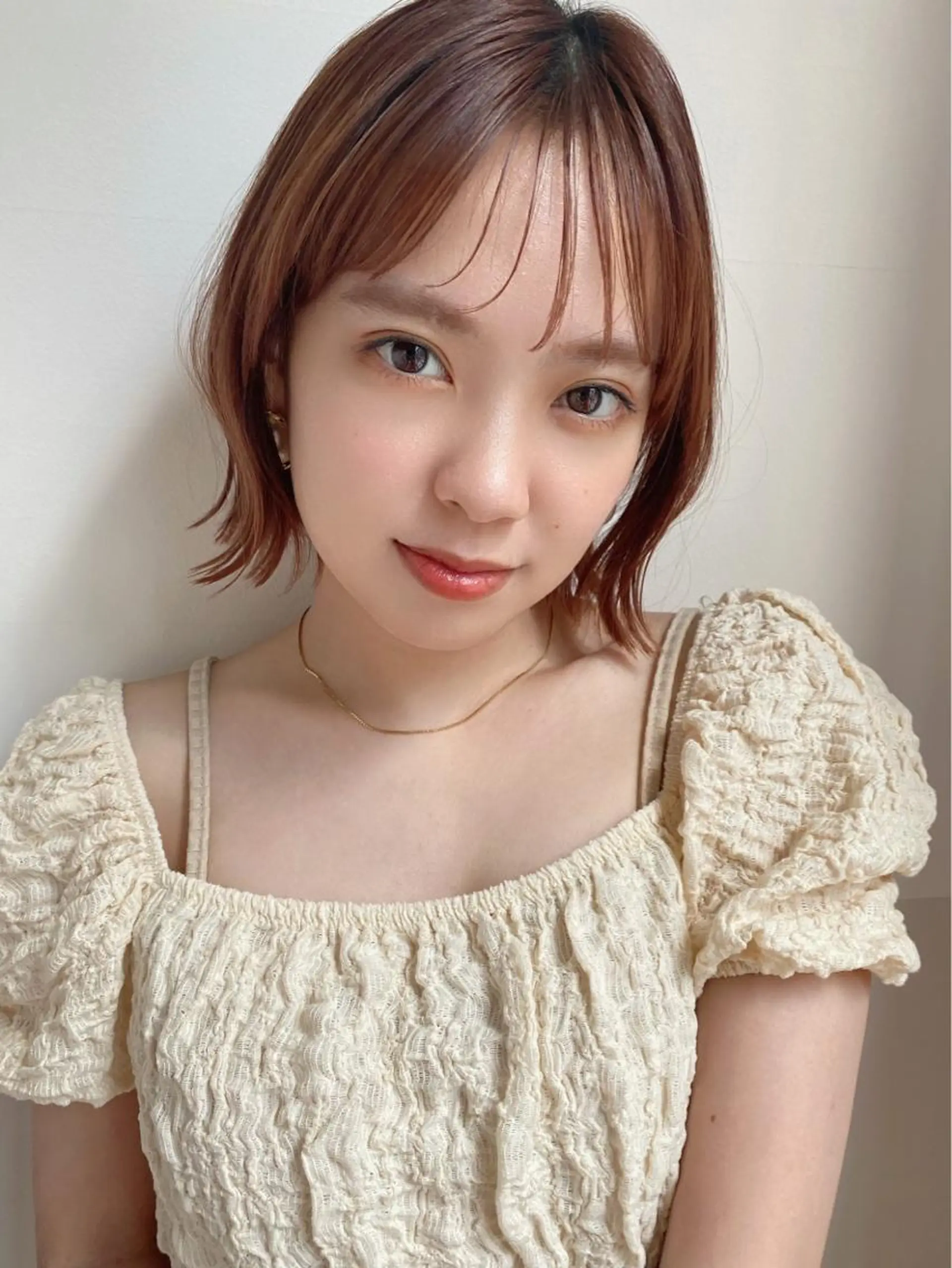 ショート カラー 🪭risa 暖色/レイヤー🪭のヘアスタイル