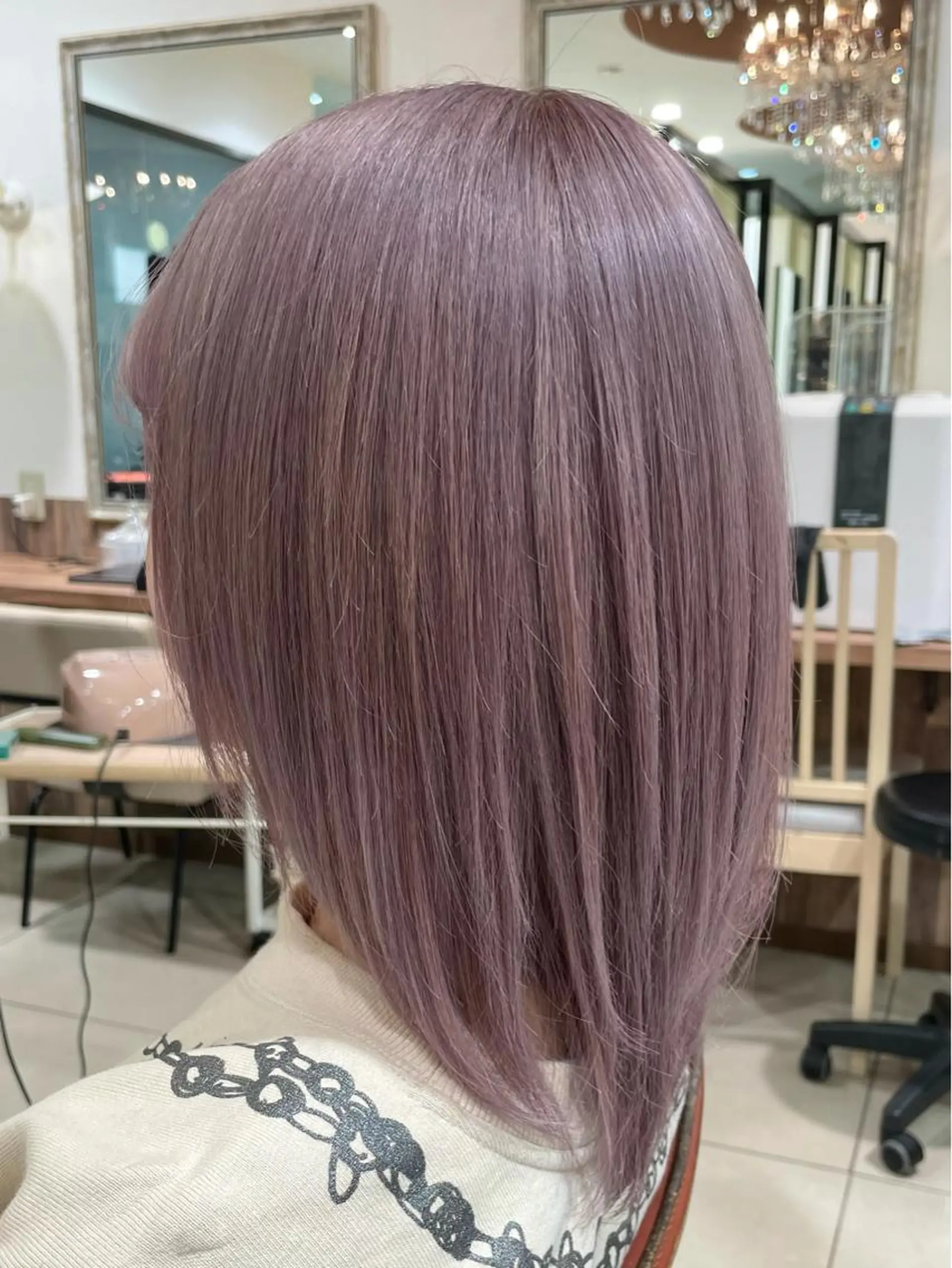 ミディアム カラー 井上 武輝のヘアスタイル