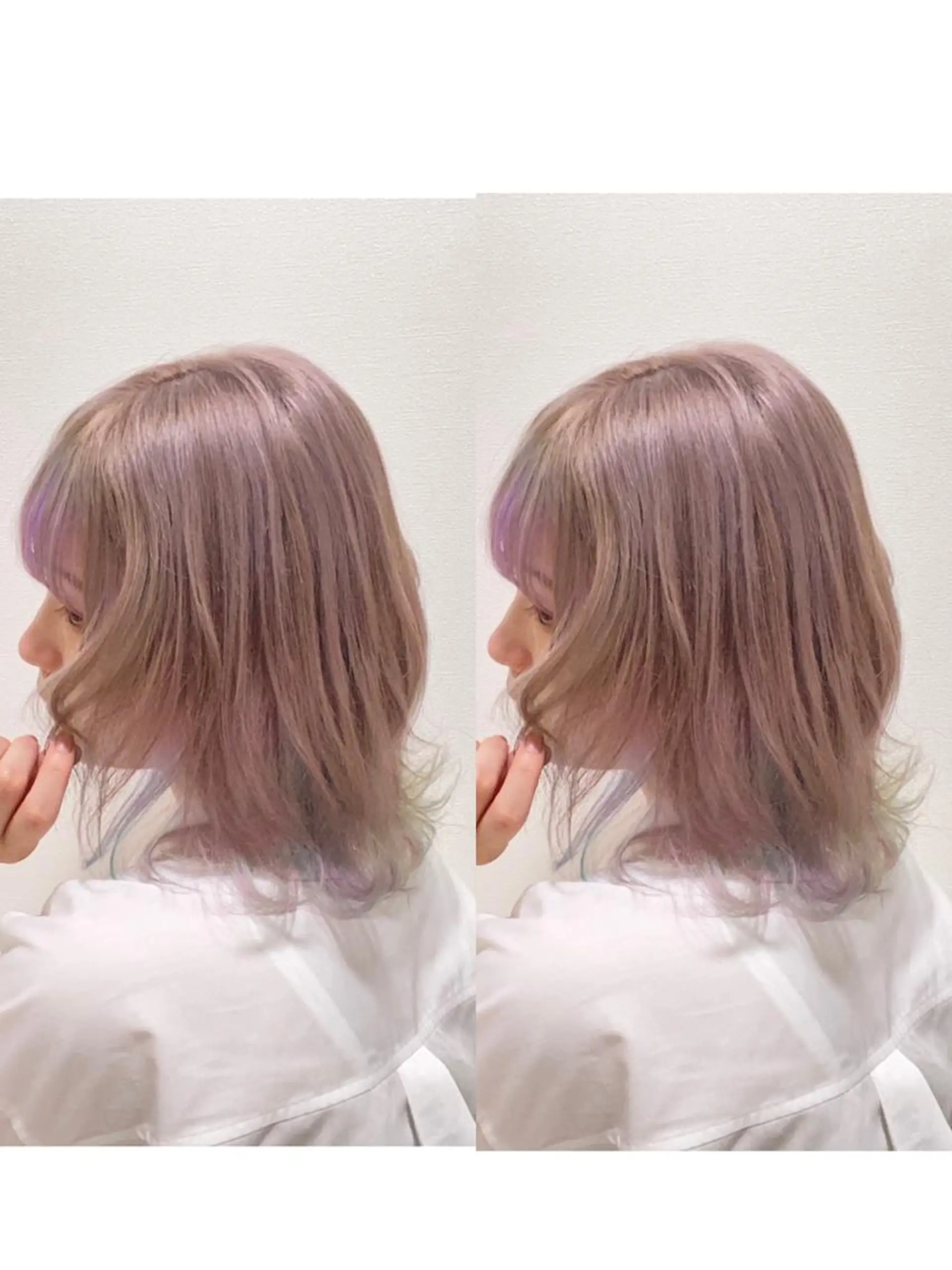 セミロング 🫧ふくだ りな 🕊のヘアスタイル