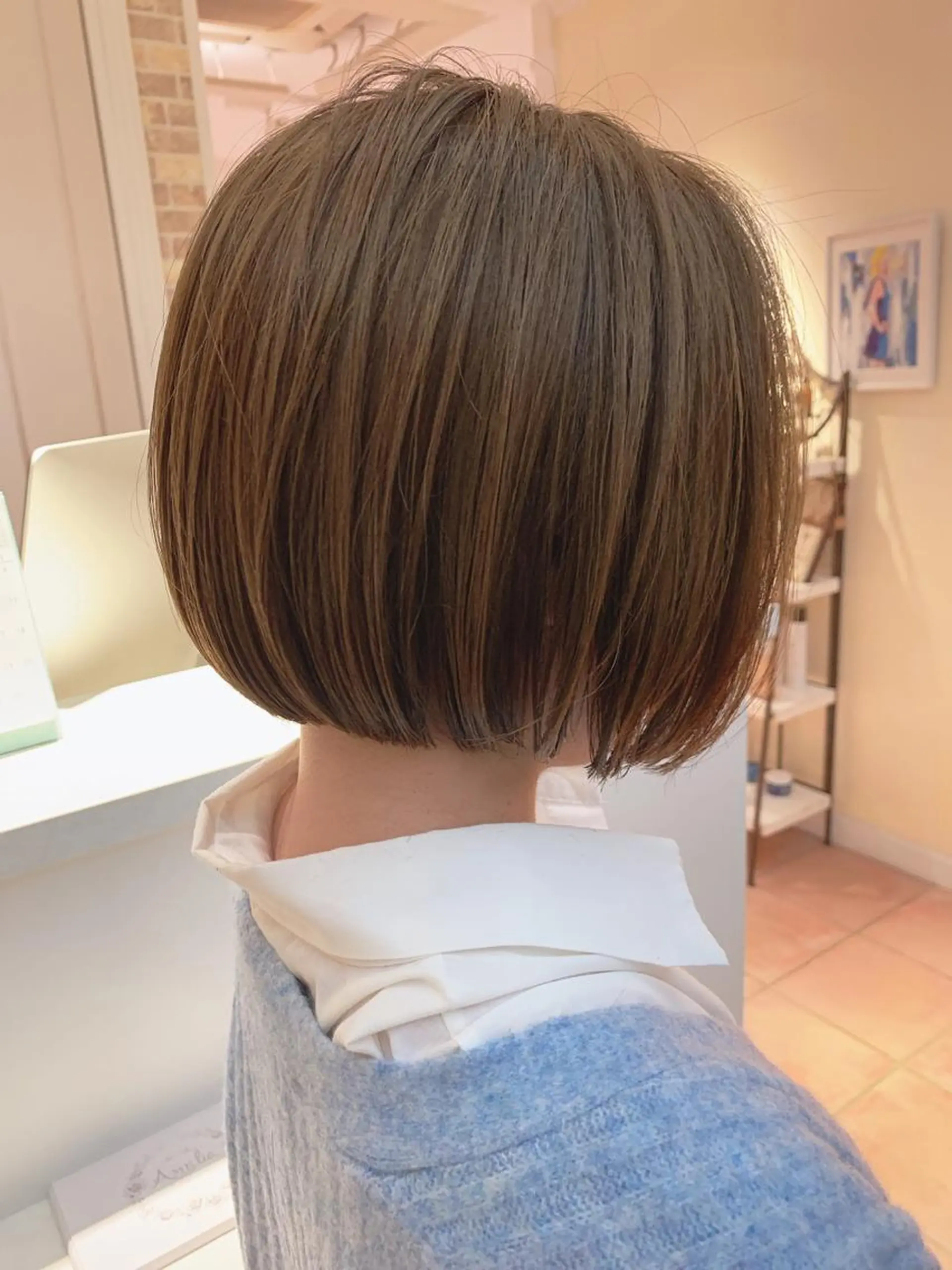 ショート カット ヘアカラー トリートメント 高橋 一矢のヘアスタイル