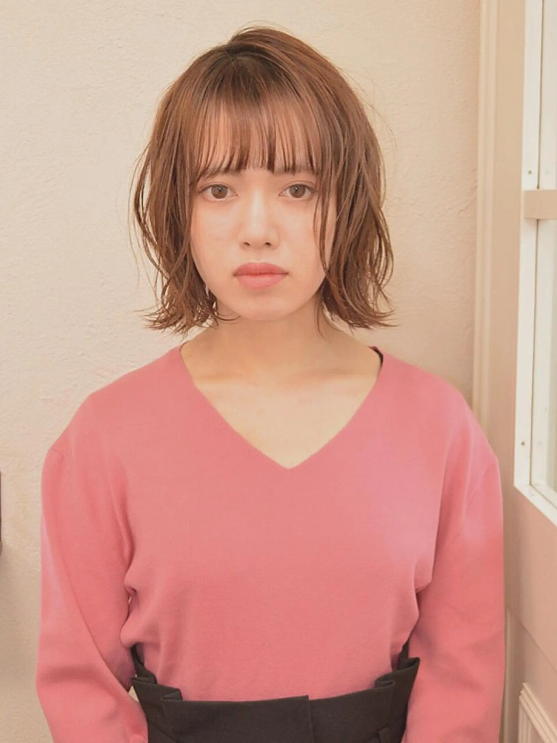 ショート カラー パーマ 小顔ショート✁ ⁂Yukari⁂のヘアスタイル