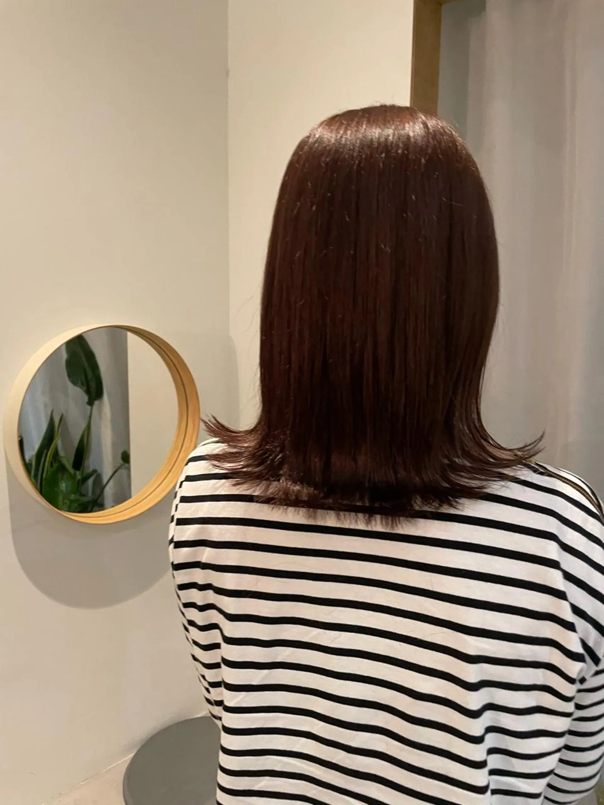 ミディアム カラー ミウラ サクラコのヘアスタイル