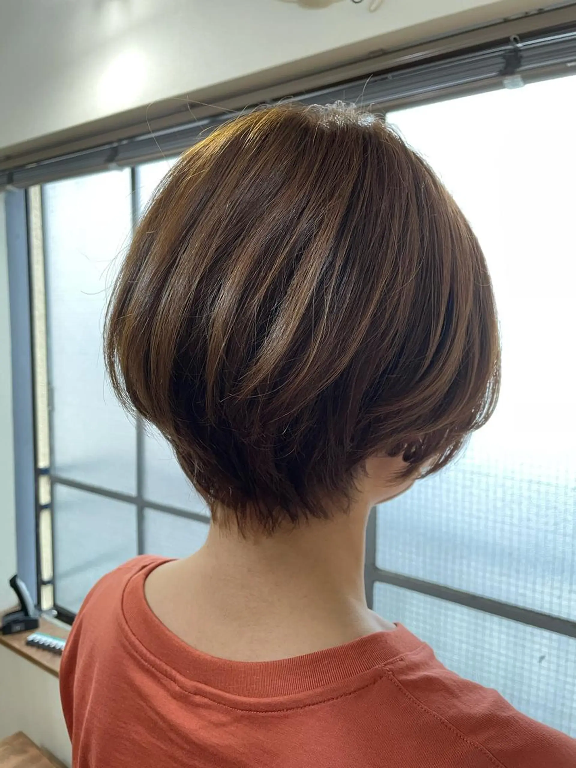 ショート 丸みショート ショートヘア カット ヘアカラー トリートメント ヘッドスパ Lia所属・縮毛矯正の達人 ☆ 松本のヘアスタイル