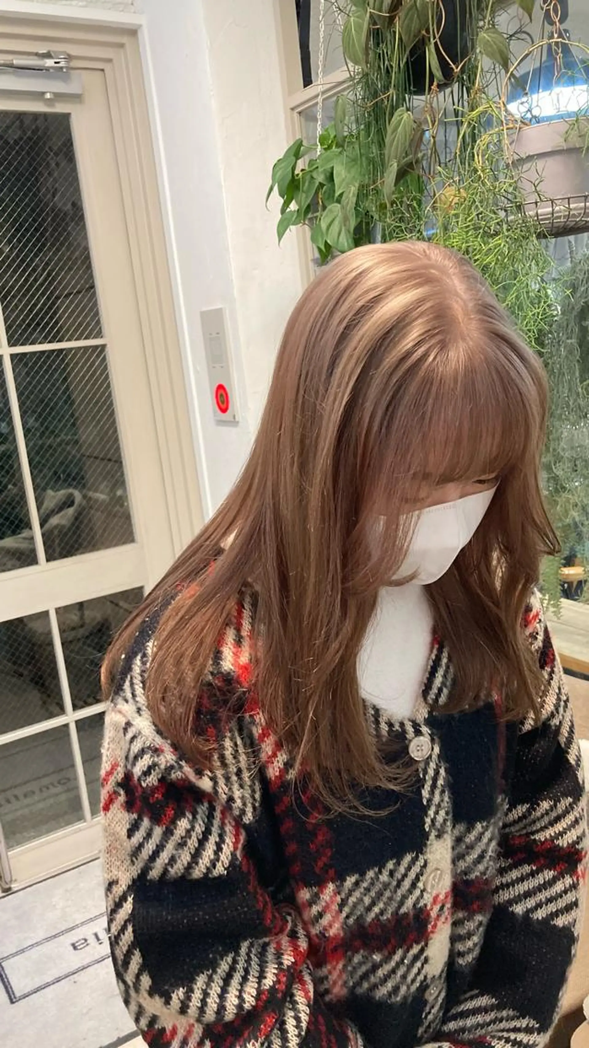 ロング カラー ベージュカラー ヘアカラー トリートメント じゅわっと暖色カラー 🍊Moemiのヘアスタイル