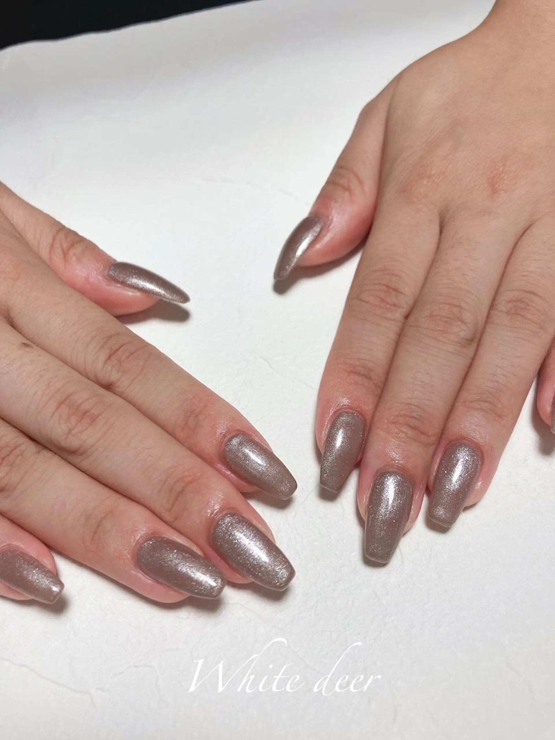 ネイル ハンドネイル White deerのネイルデザイン