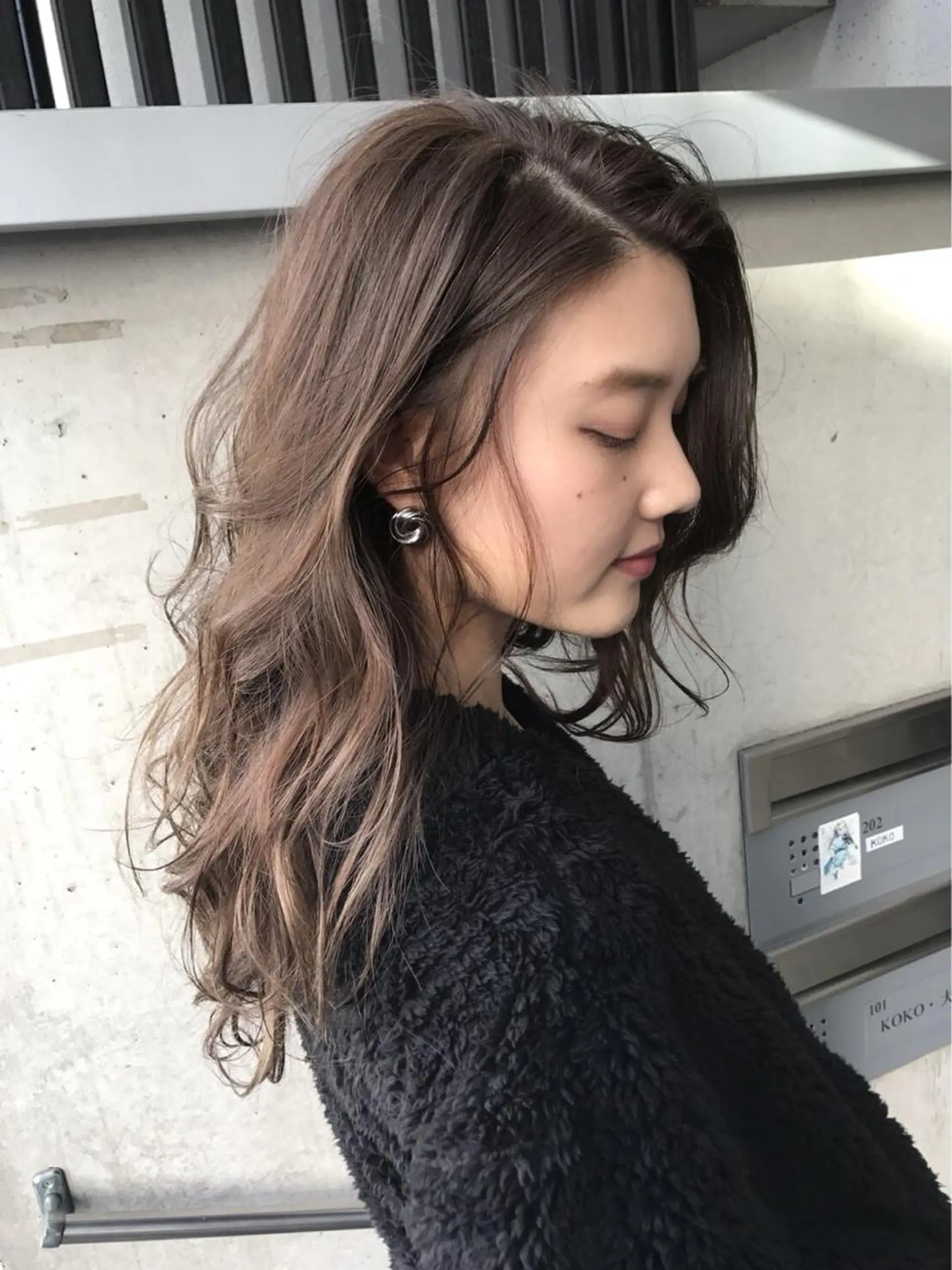 ロング カラー 韓×中くびれヘア💋 髪質改善宇塚元哉💓のヘアスタイル