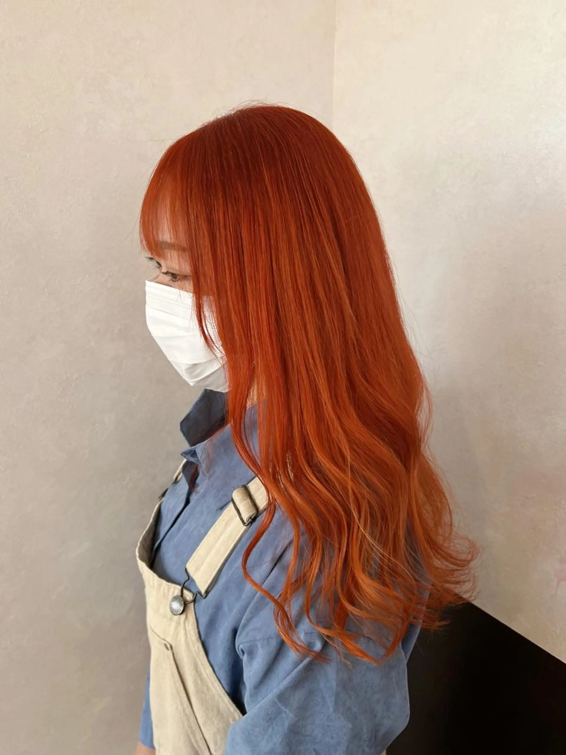 カラー nehus nagaoka所属・🖤複雑履歴ブリーチ Mizuki 🖤のヘアスタイル