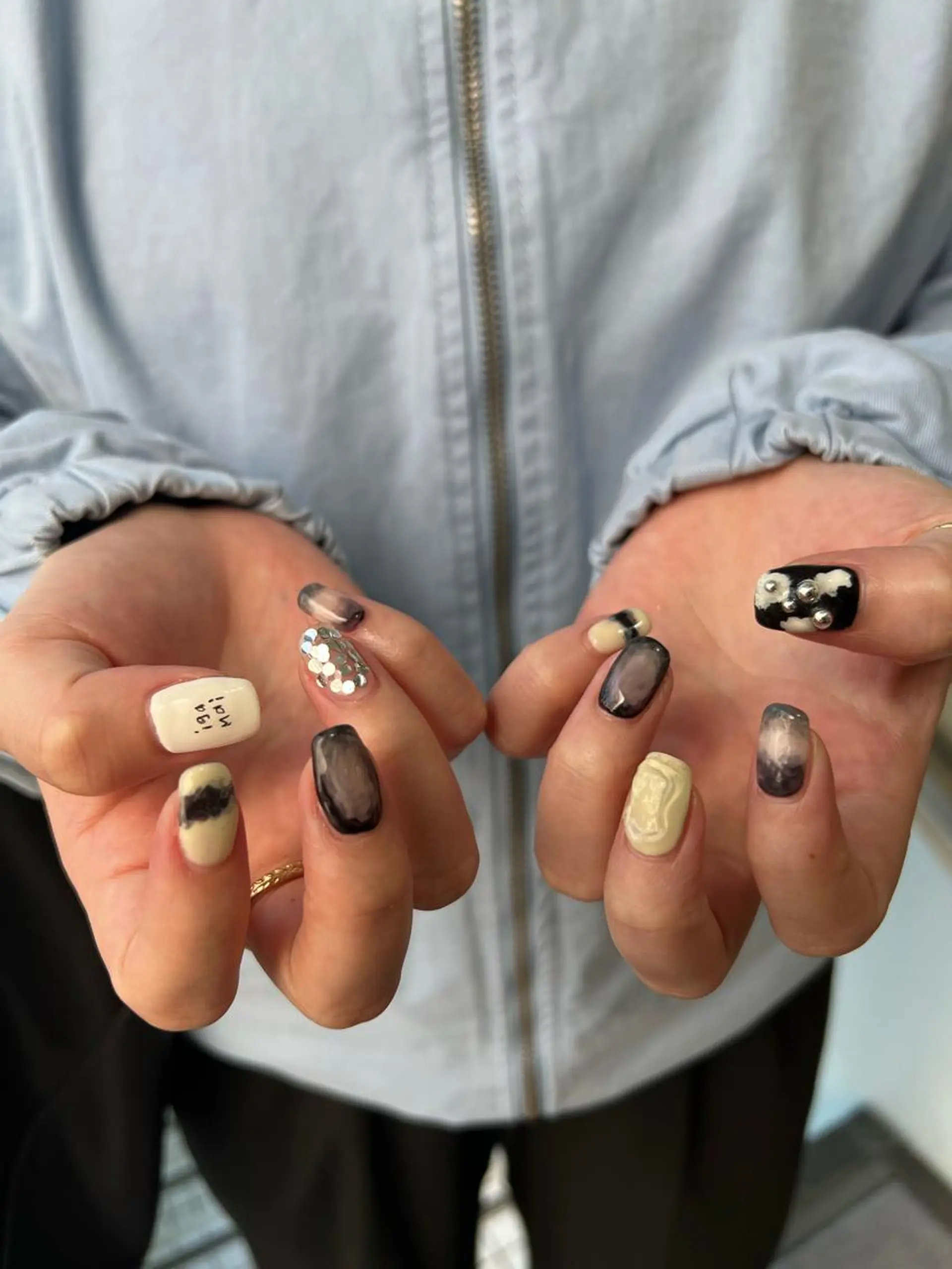 ネイル 【韓国ヘア・ネイル】 HINATA🍒のネイルデザイン