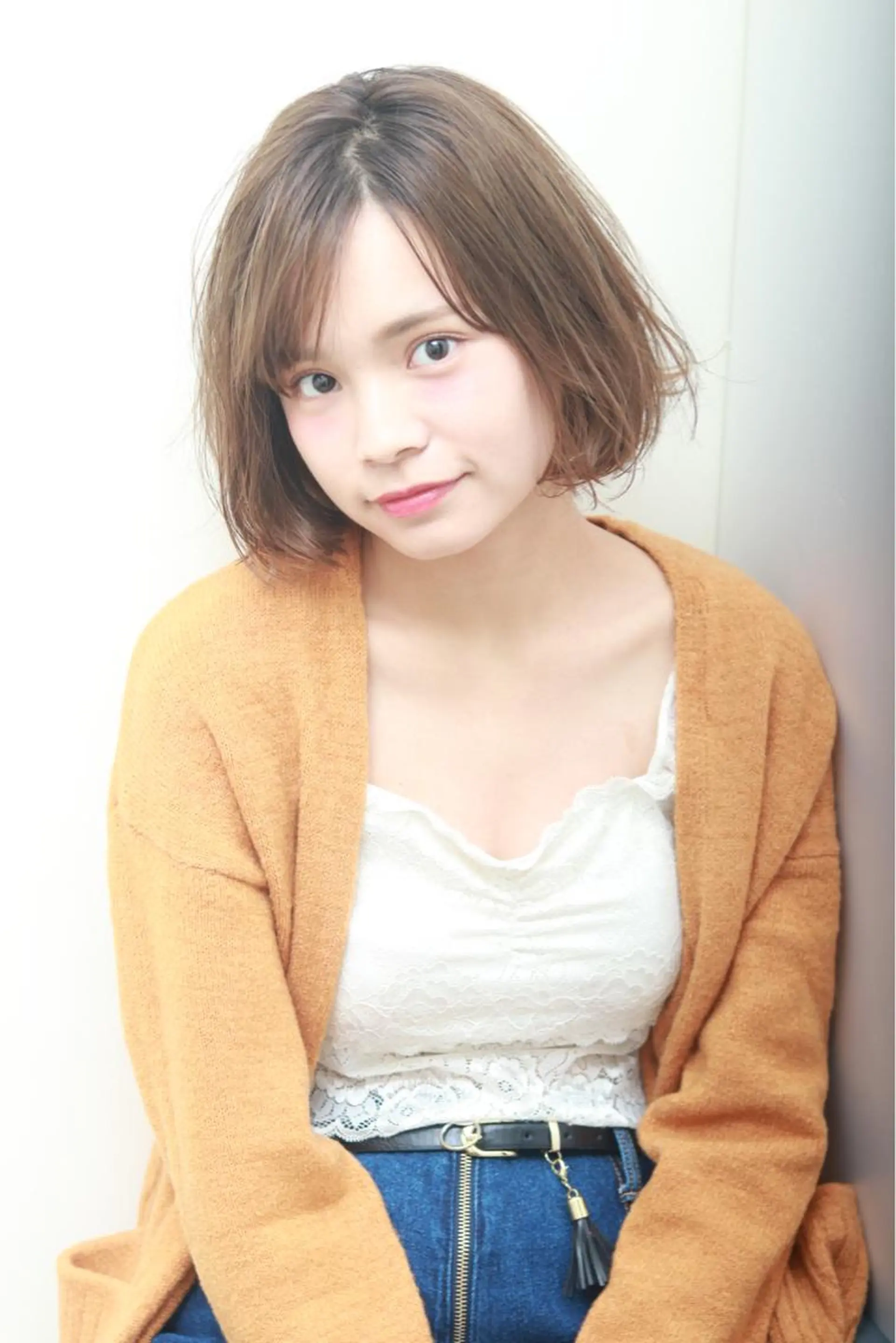 ショート カラー パーマ 脱白髪染め特化GBG 自由が丘所属・【白髪ぼかし 専門GBG】自由が丘のヘアスタイル