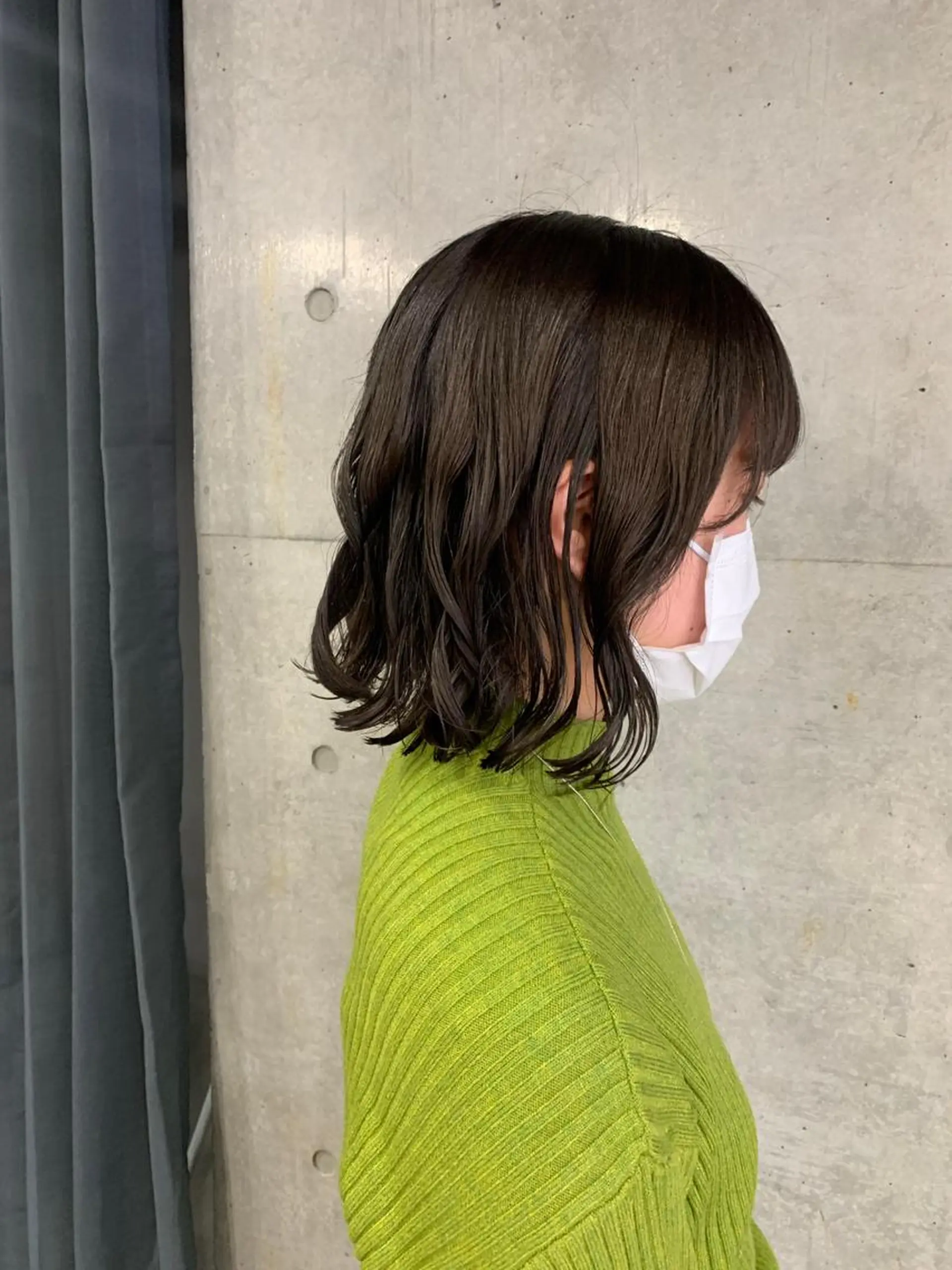 パーマ ボブパーマコテ巻き風 パーマNo1深江秀平のヘアスタイル