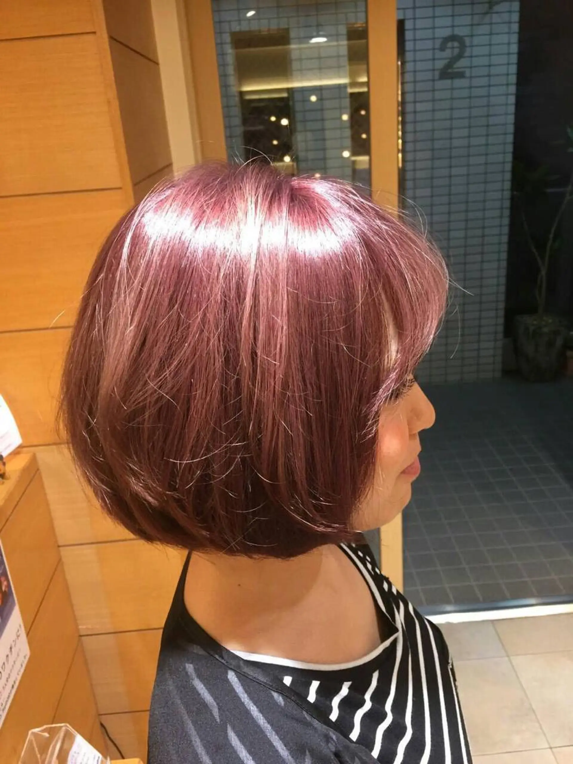 ショート カラー メンズパーマの巨匠 鈴木純のヘアスタイル