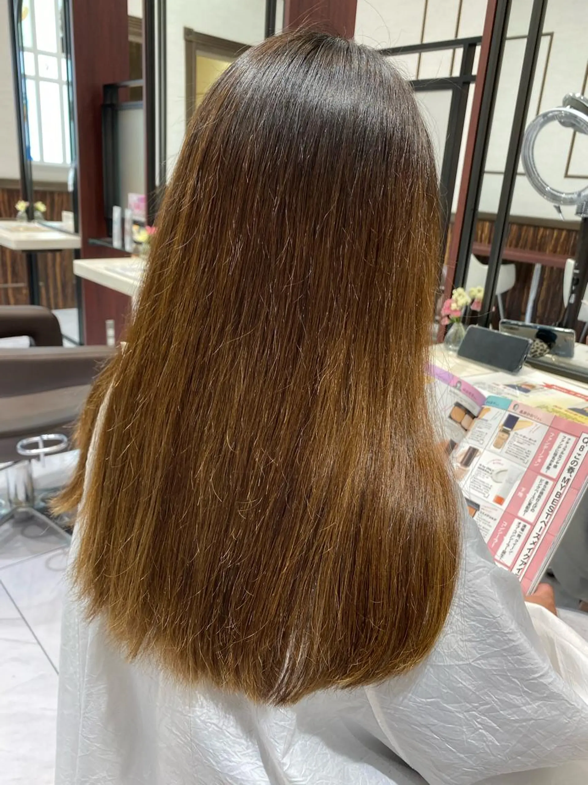 ロング 山崎 航のヘアスタイル