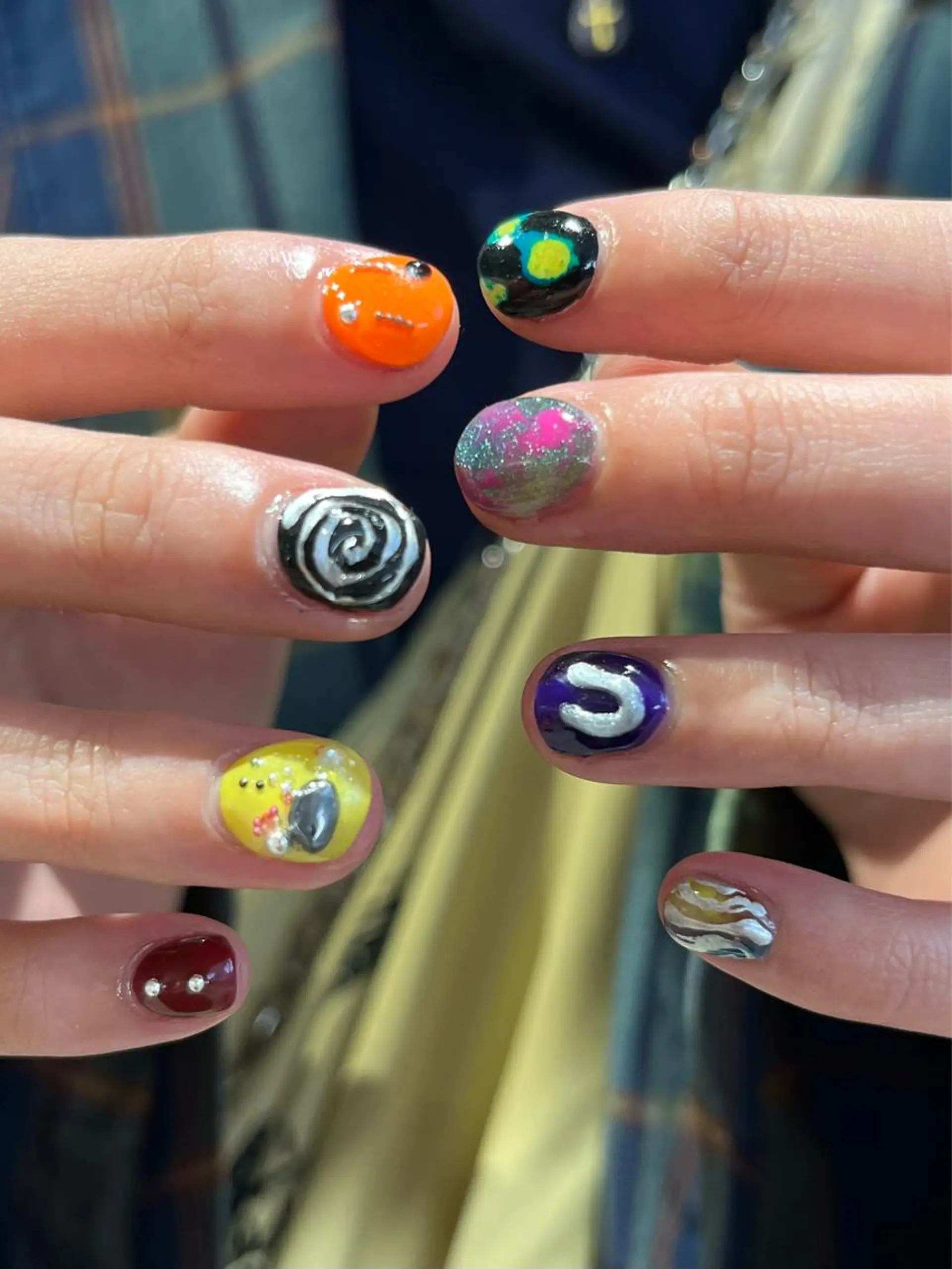 ネイル マグネットネイル 吉祥寺/個性派/ kazuha🩰のヘアスタイル